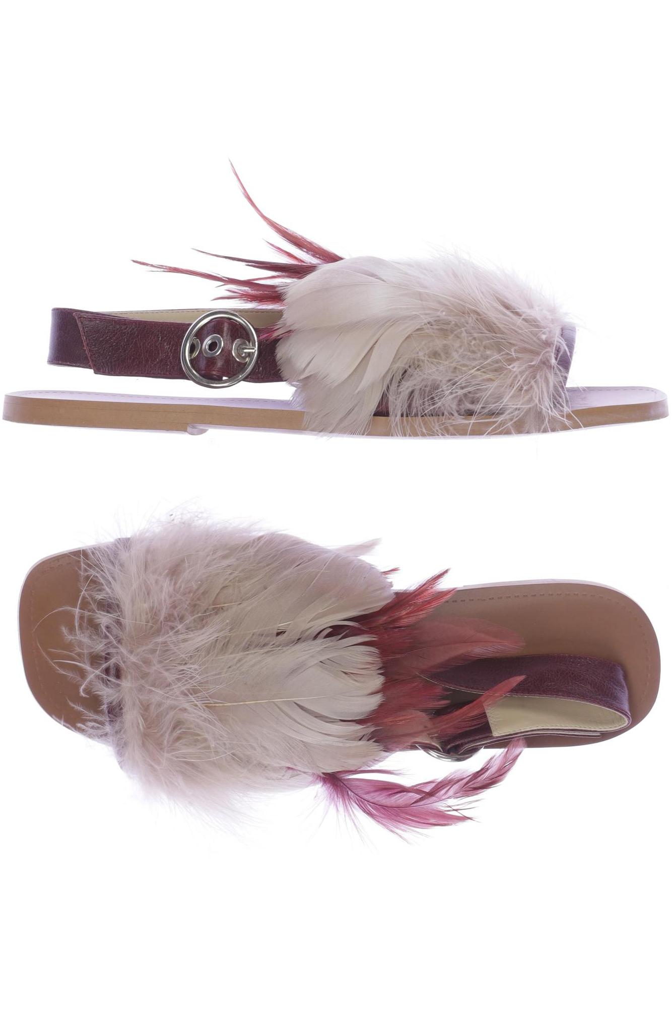 

Zara Damen Sandale, bordeaux, Gr. 39
