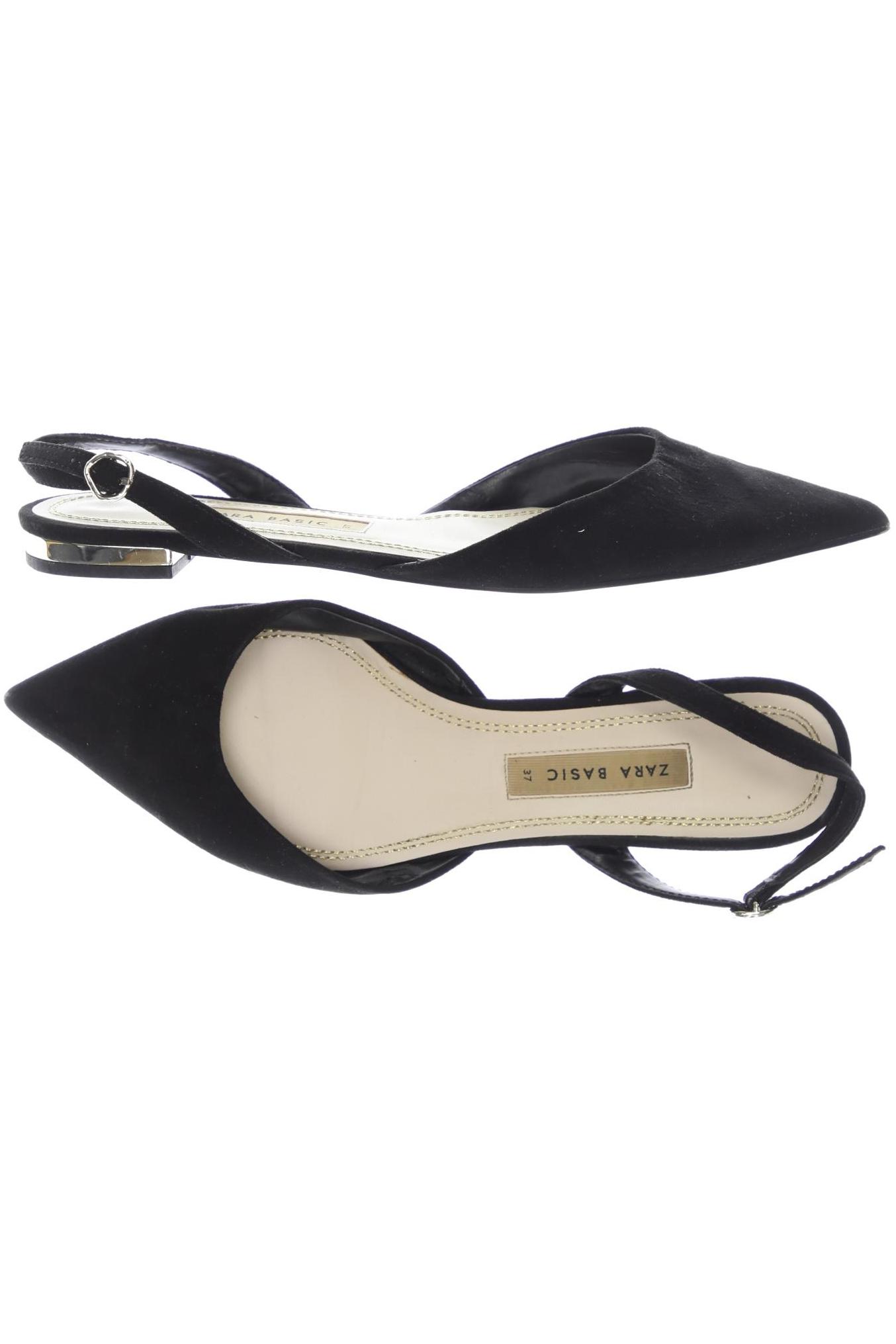 

Zara Damen Sandale, schwarz, Gr. 37