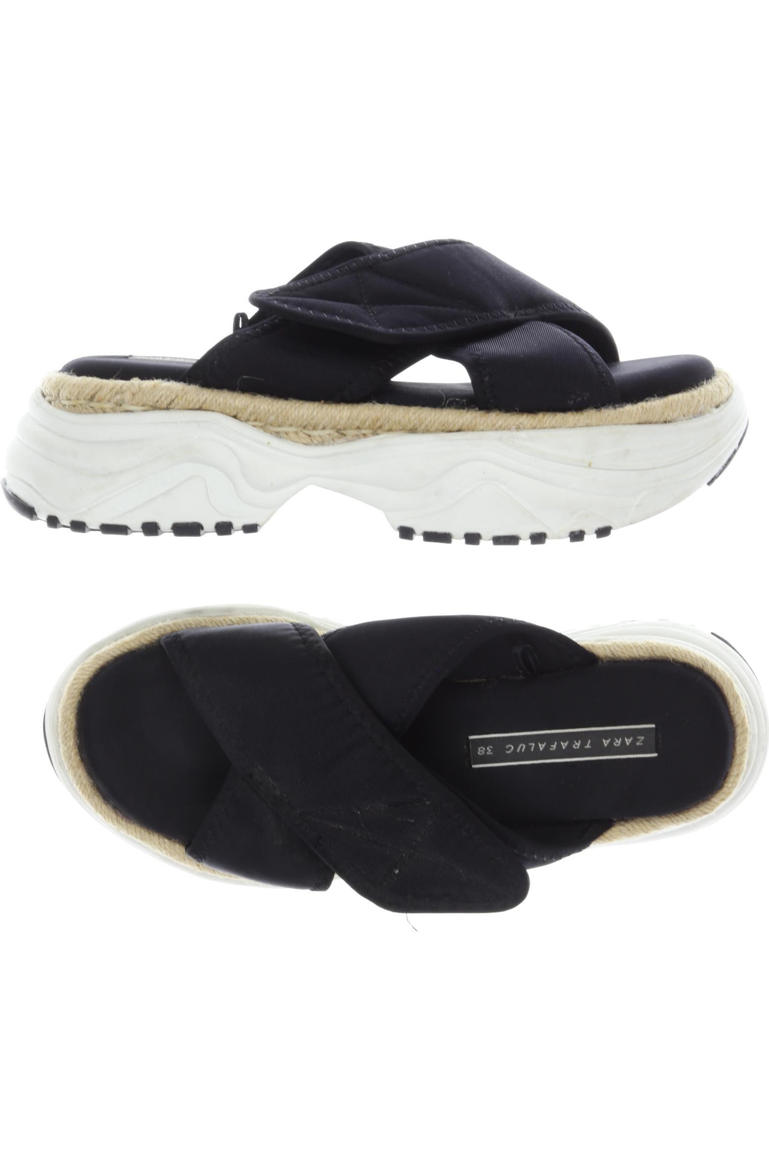 

Zara Damen Sandale, schwarz, Gr. 38