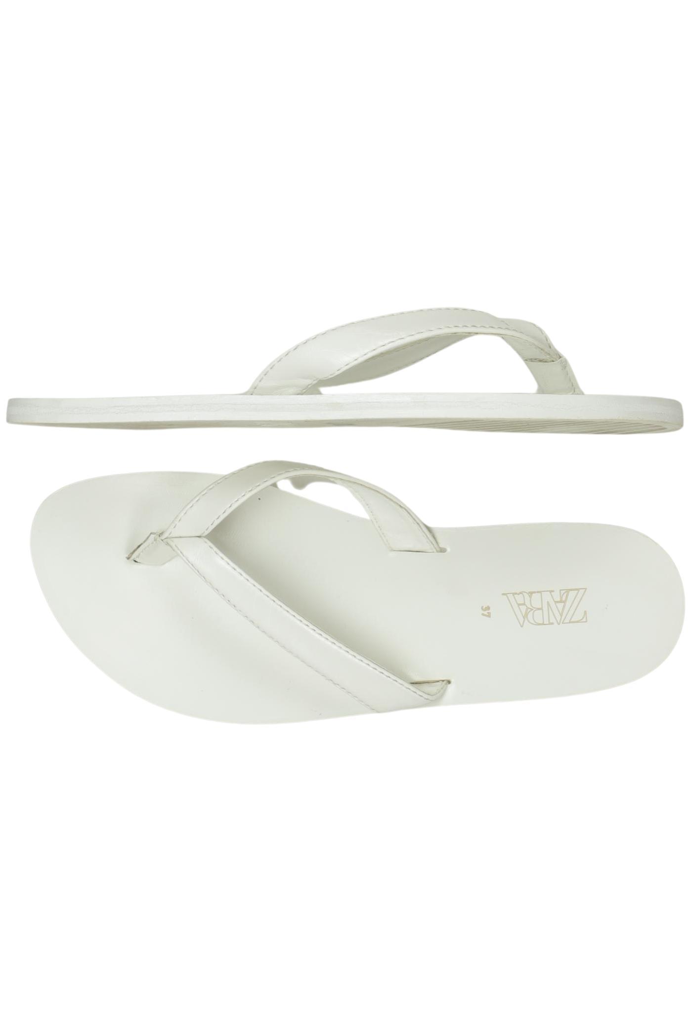 

Zara Damen Sandale, weiß, Gr. 37