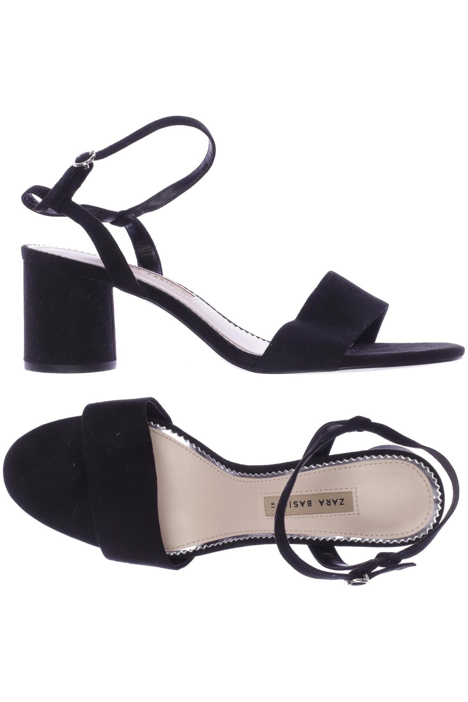 

Zara Damen Sandale, schwarz, Gr. 41