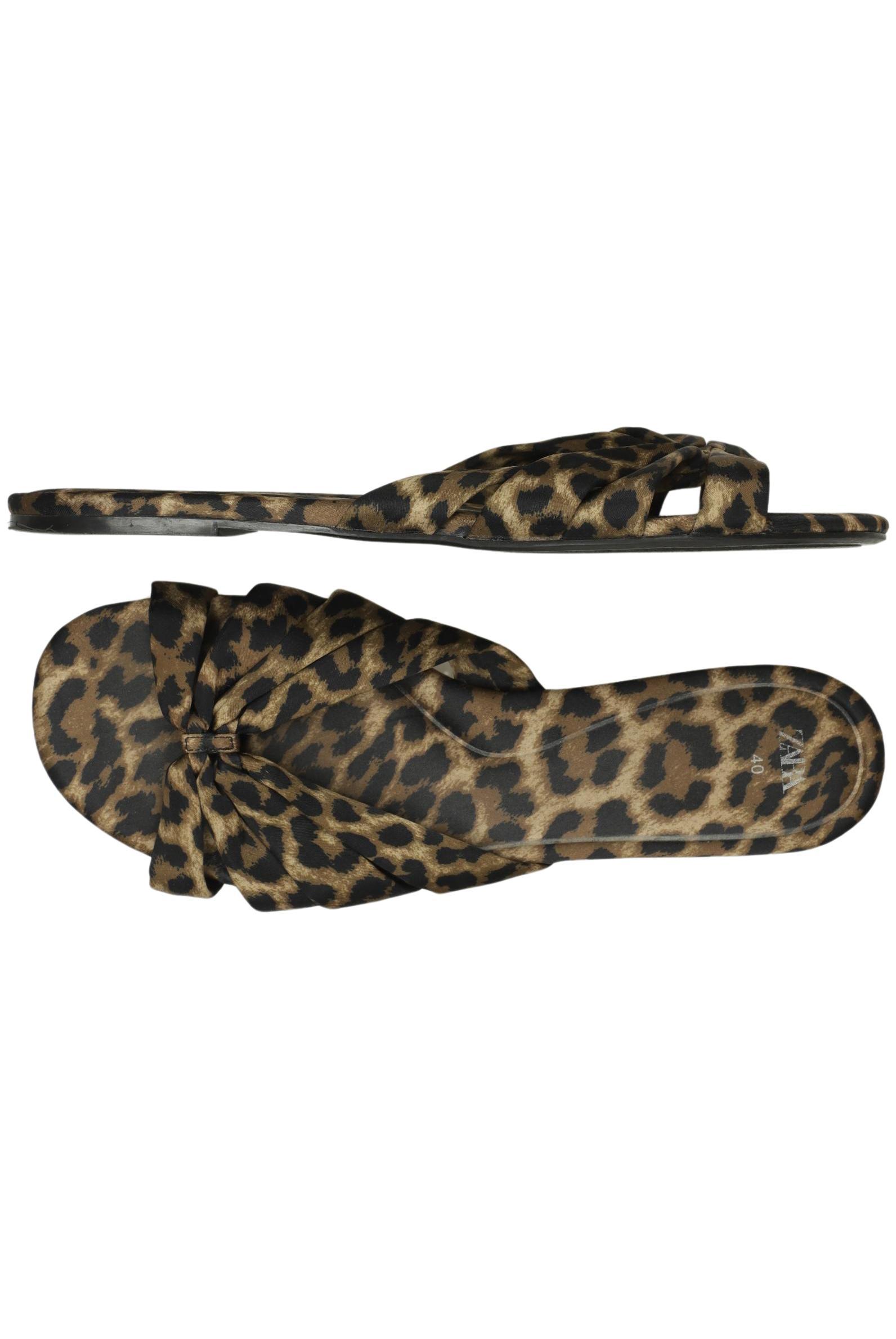 

Zara Damen Sandale, braun, Gr. 40