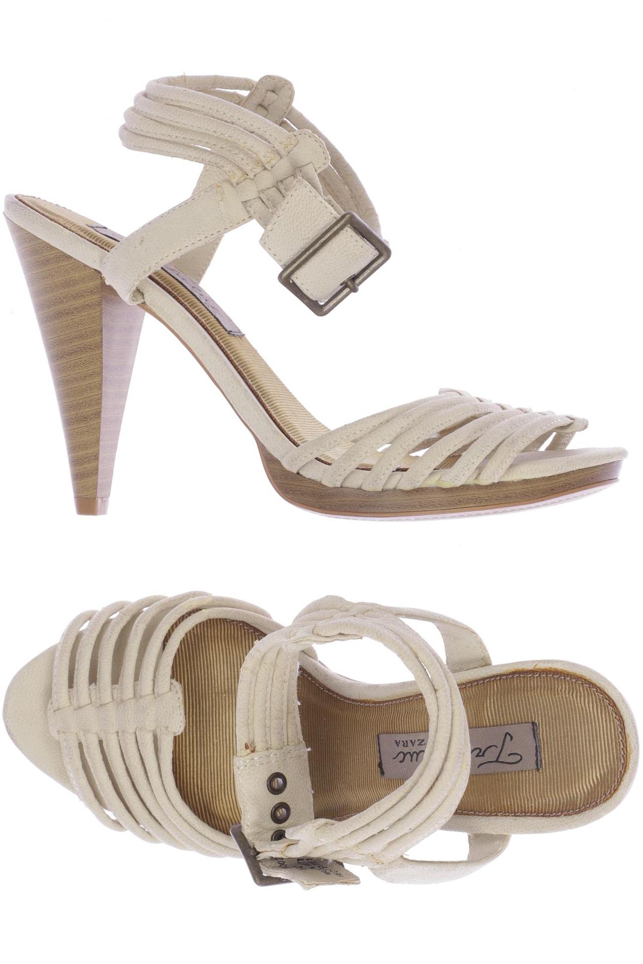 

Zara Damen Sandale, beige, Gr. 37