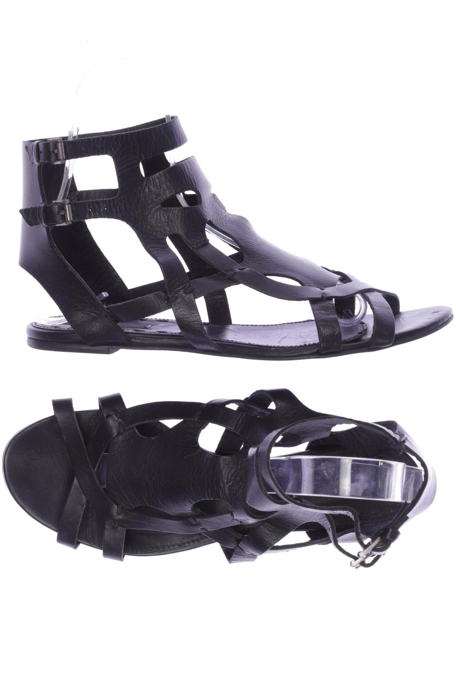 

Zara Damen Sandale, schwarz, Gr. 41
