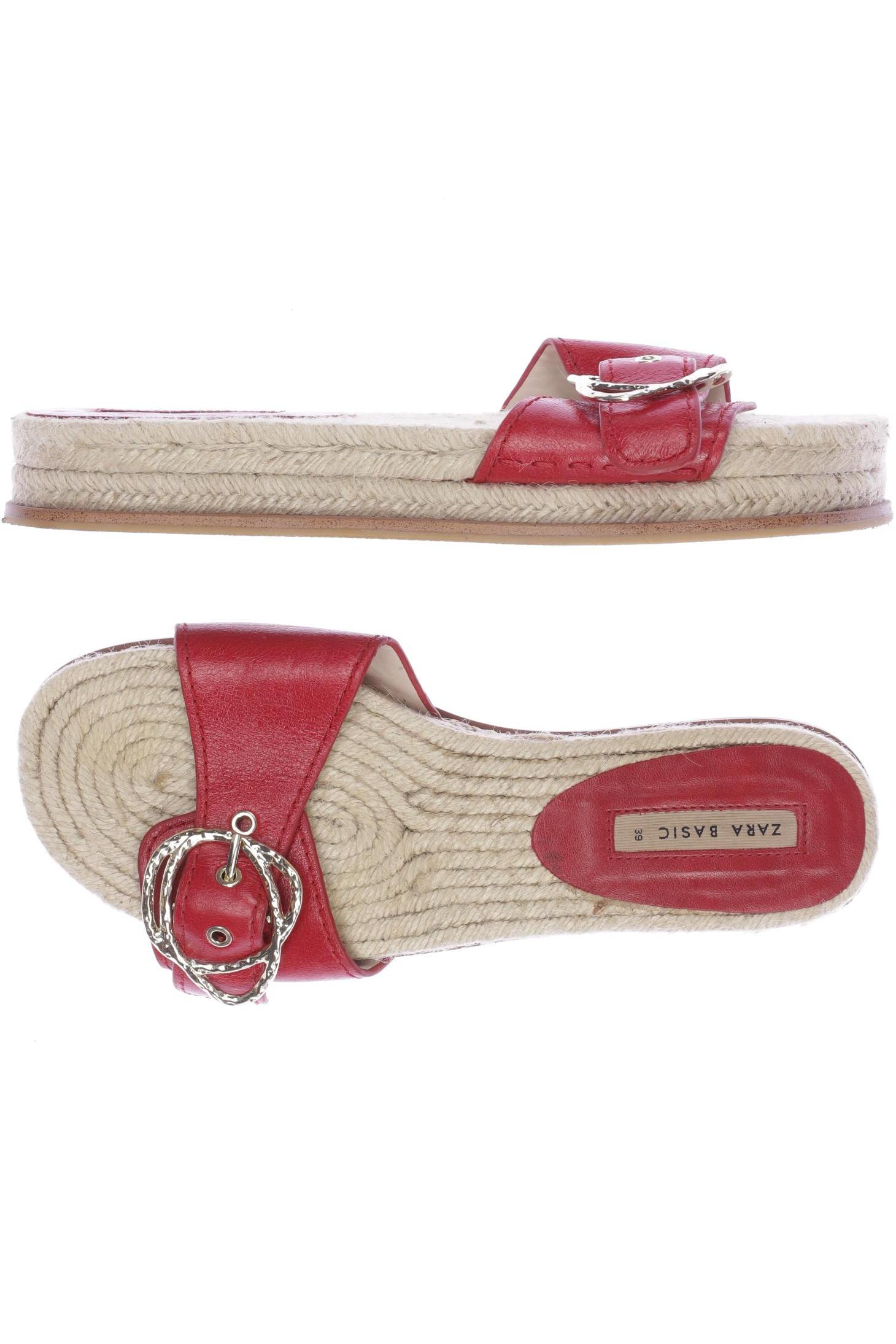

ZARA Damen Sandale, rot