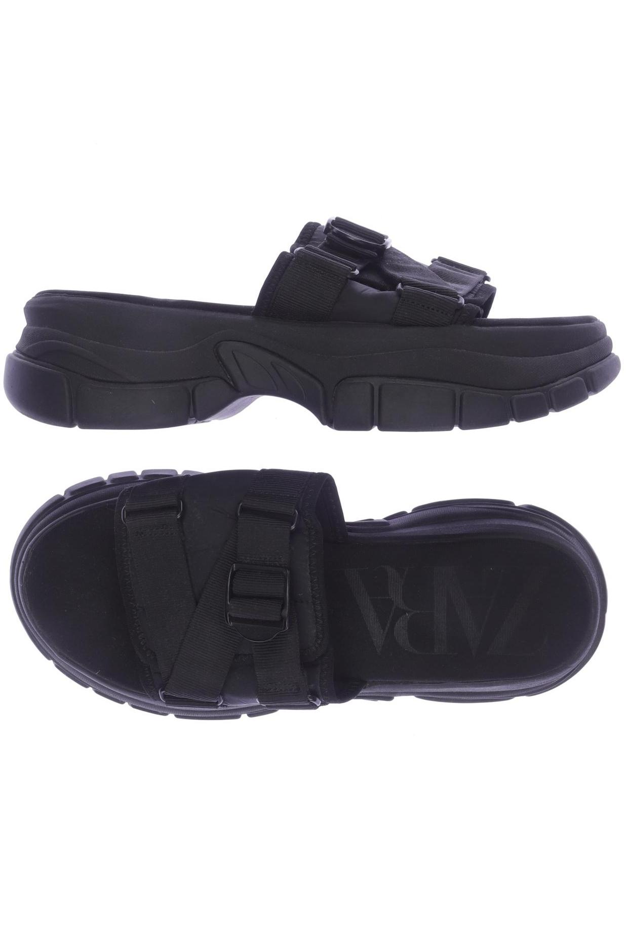

Zara Damen Sandale, schwarz, Gr. 41