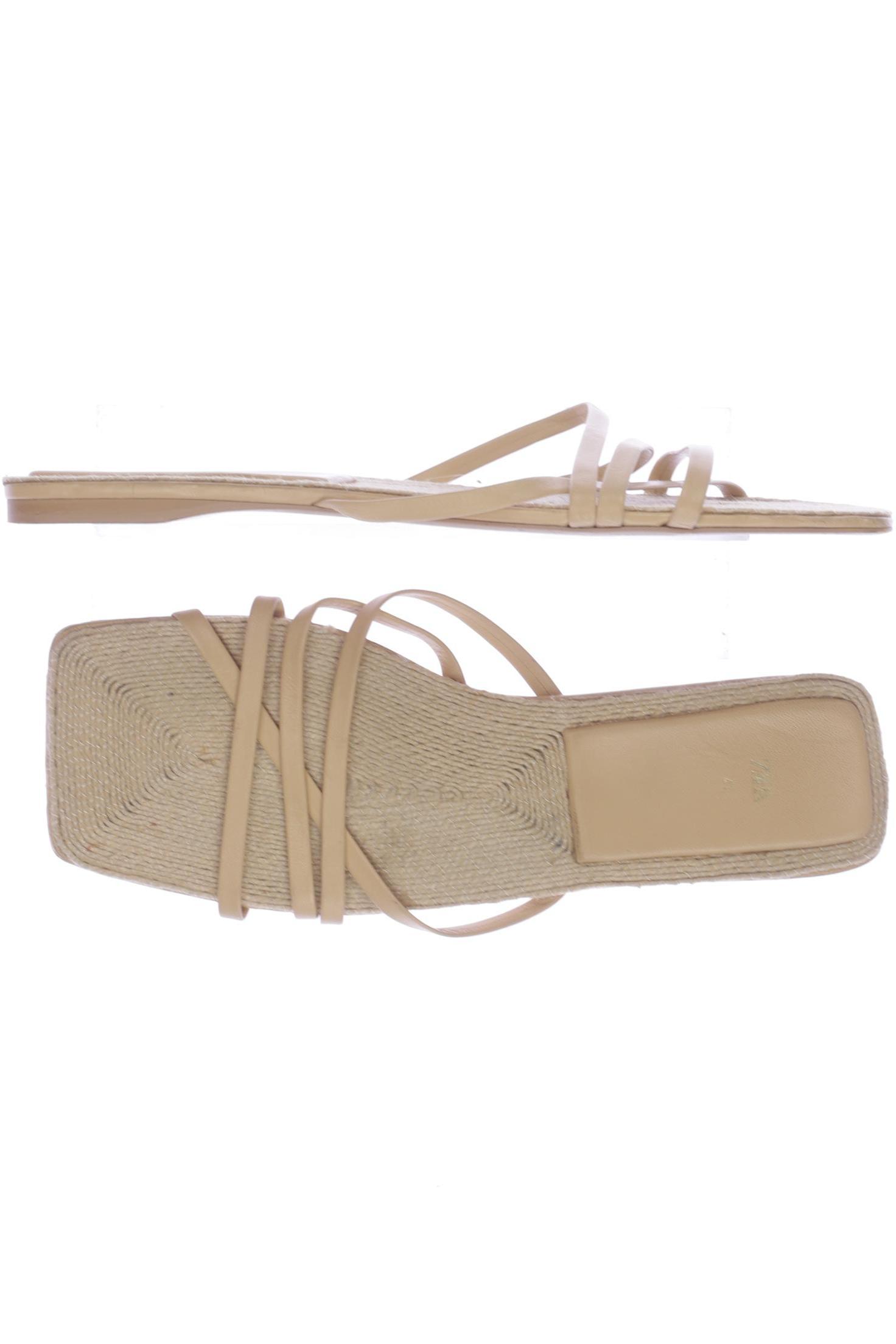 

ZARA Damen Sandale, beige