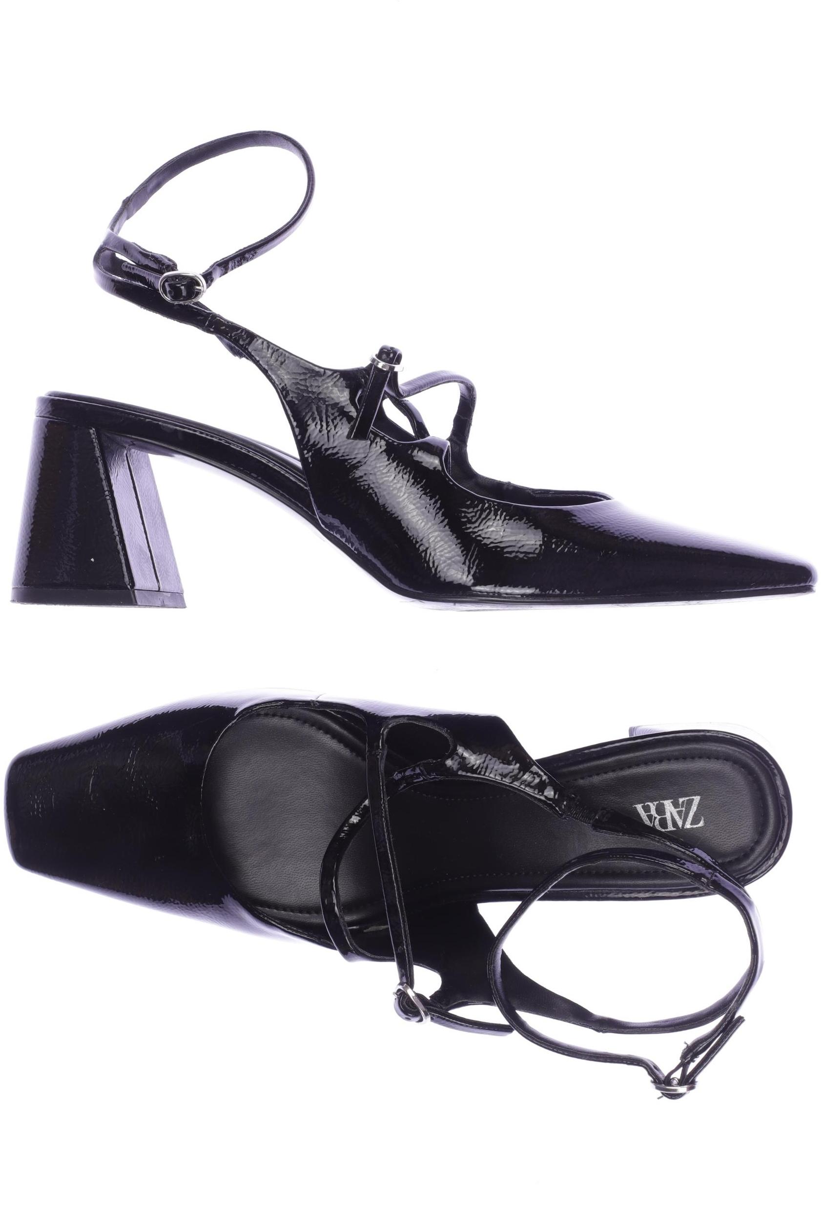 

Zara Damen Sandale, schwarz, Gr. 39