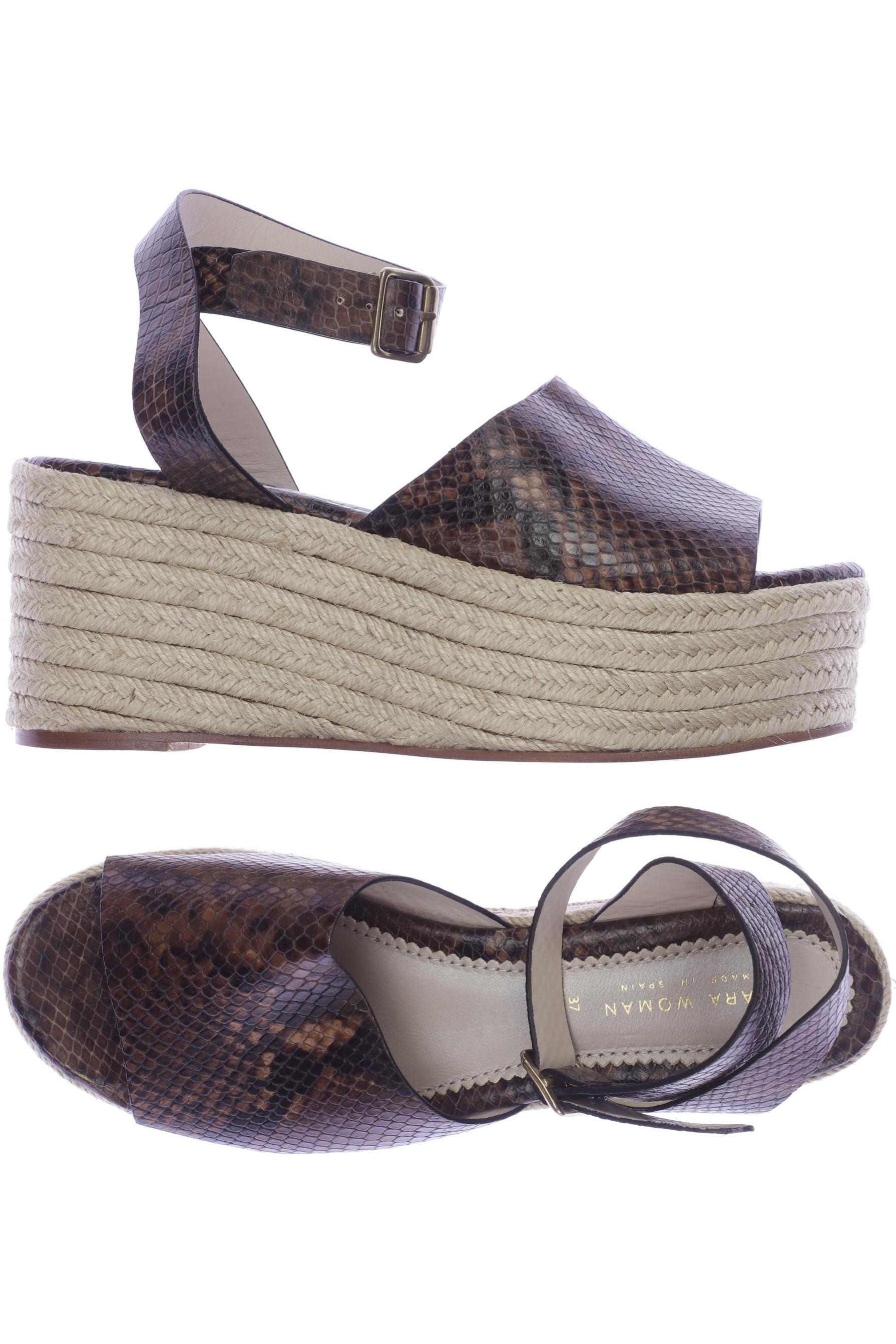 

ZARA Damen Sandale, braun