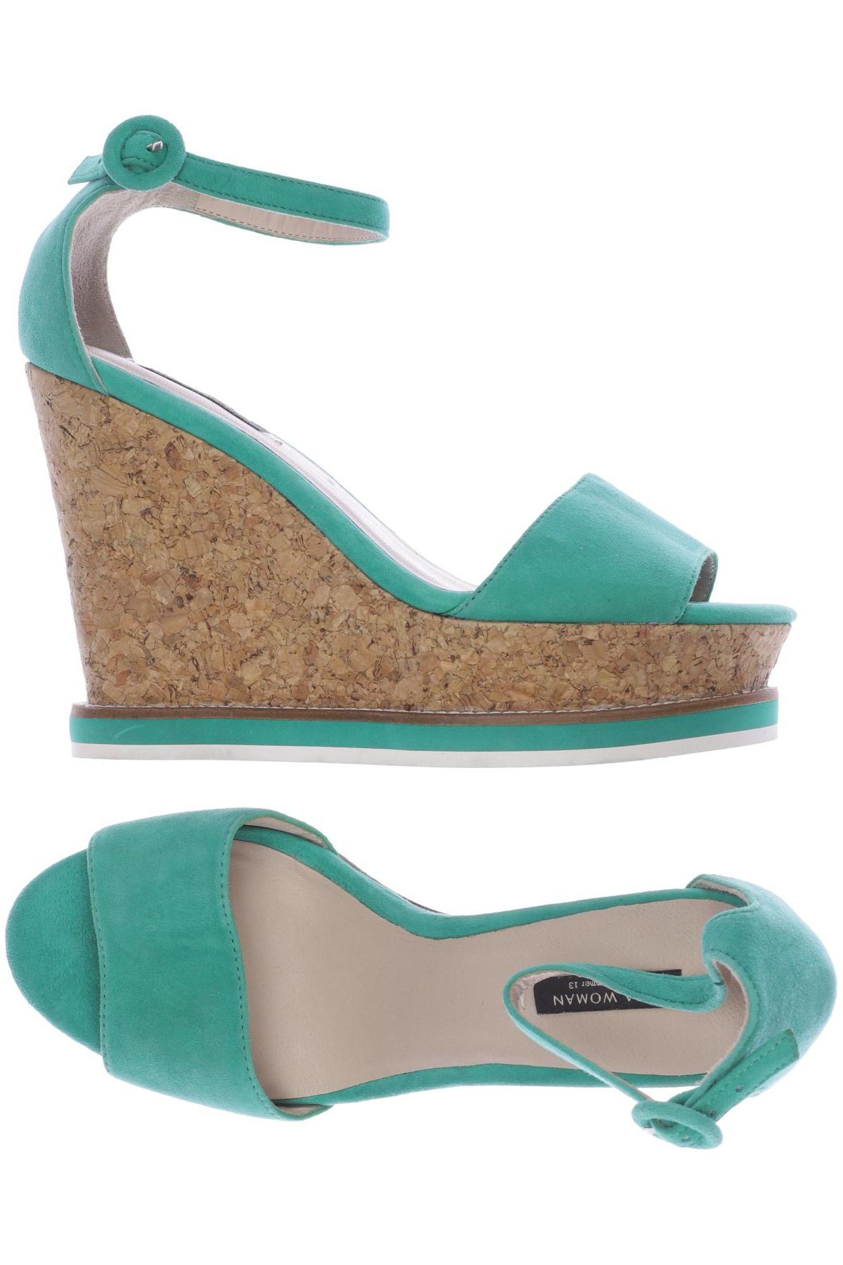 

ZARA Damen Sandale, grün