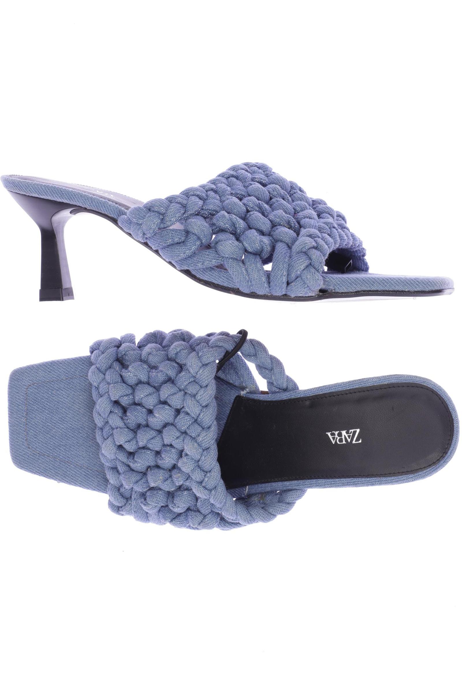 

Zara Damen Sandale, marineblau, Gr. 38