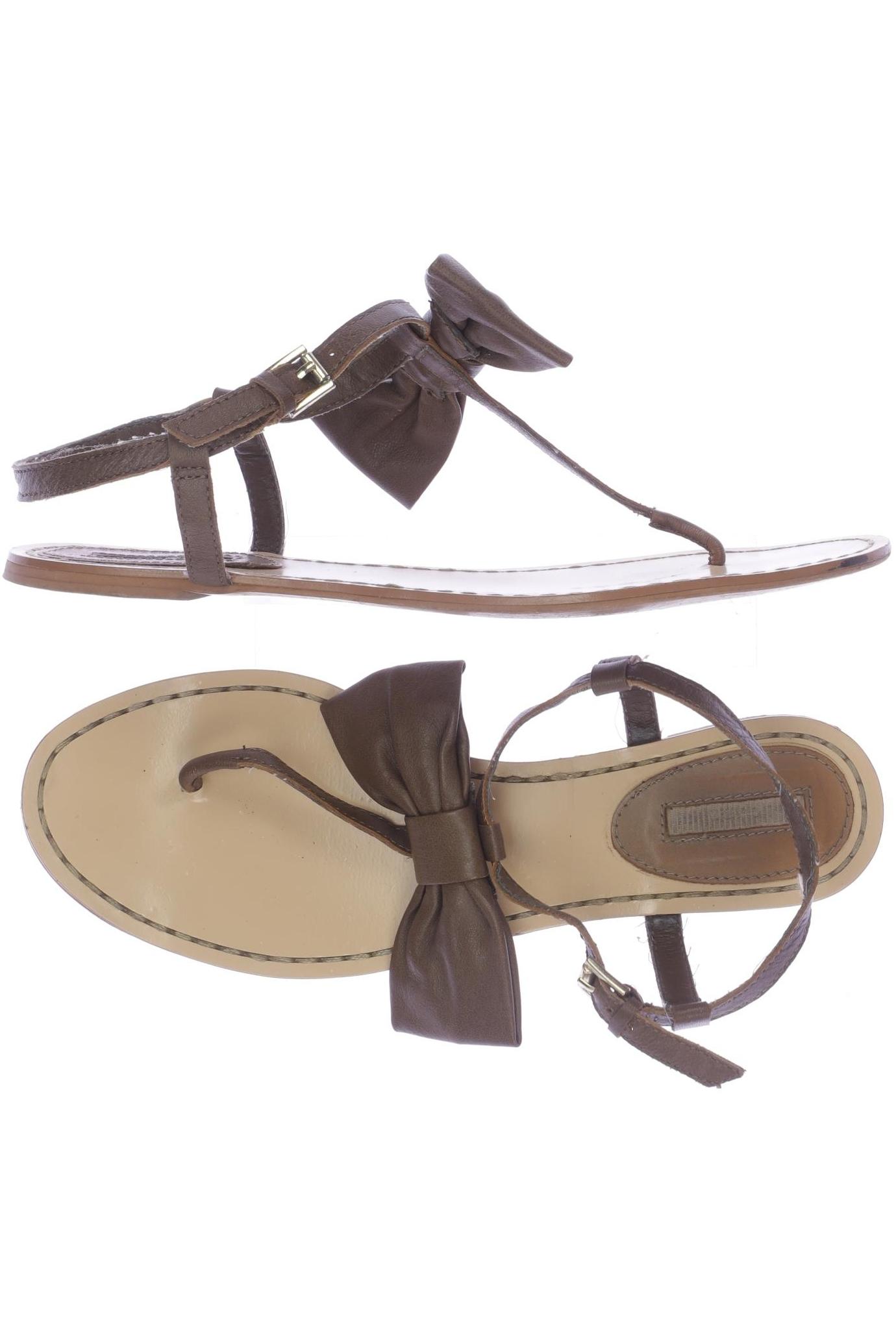 

Zara Damen Sandale, braun, Gr. 39