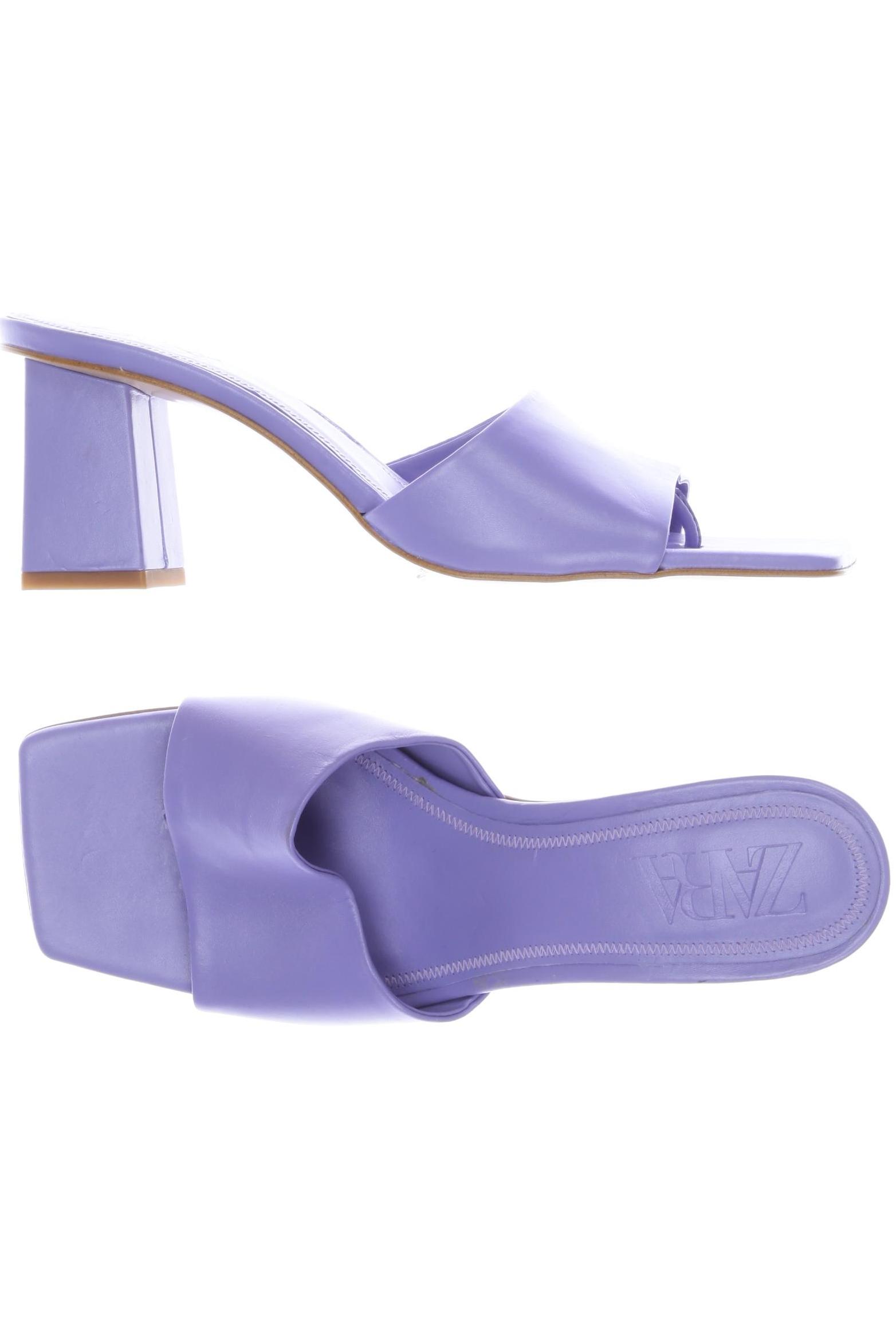 

Zara Damen Sandale, flieder, Gr. 38