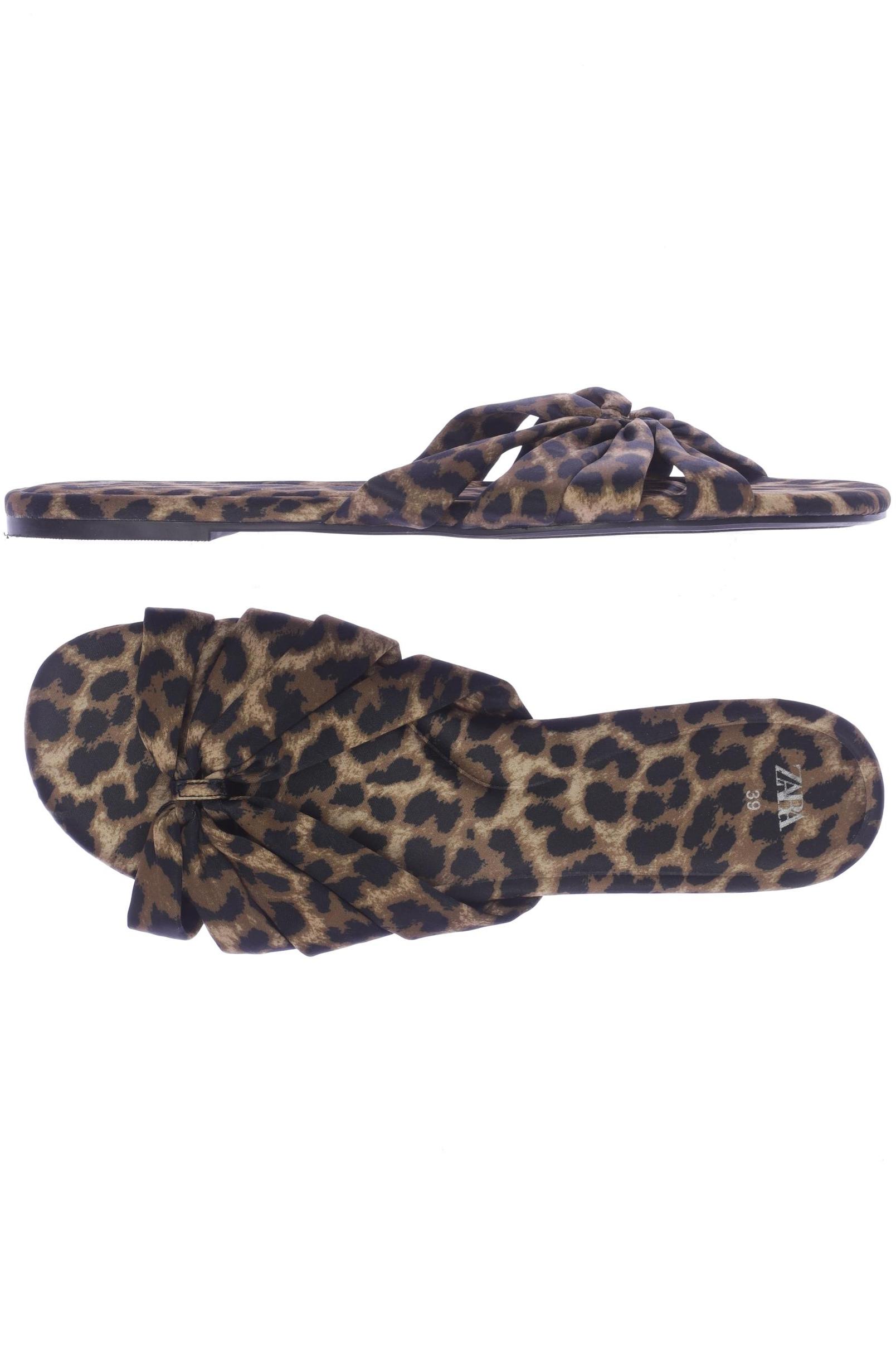 

Zara Damen Sandale, braun, Gr. 39