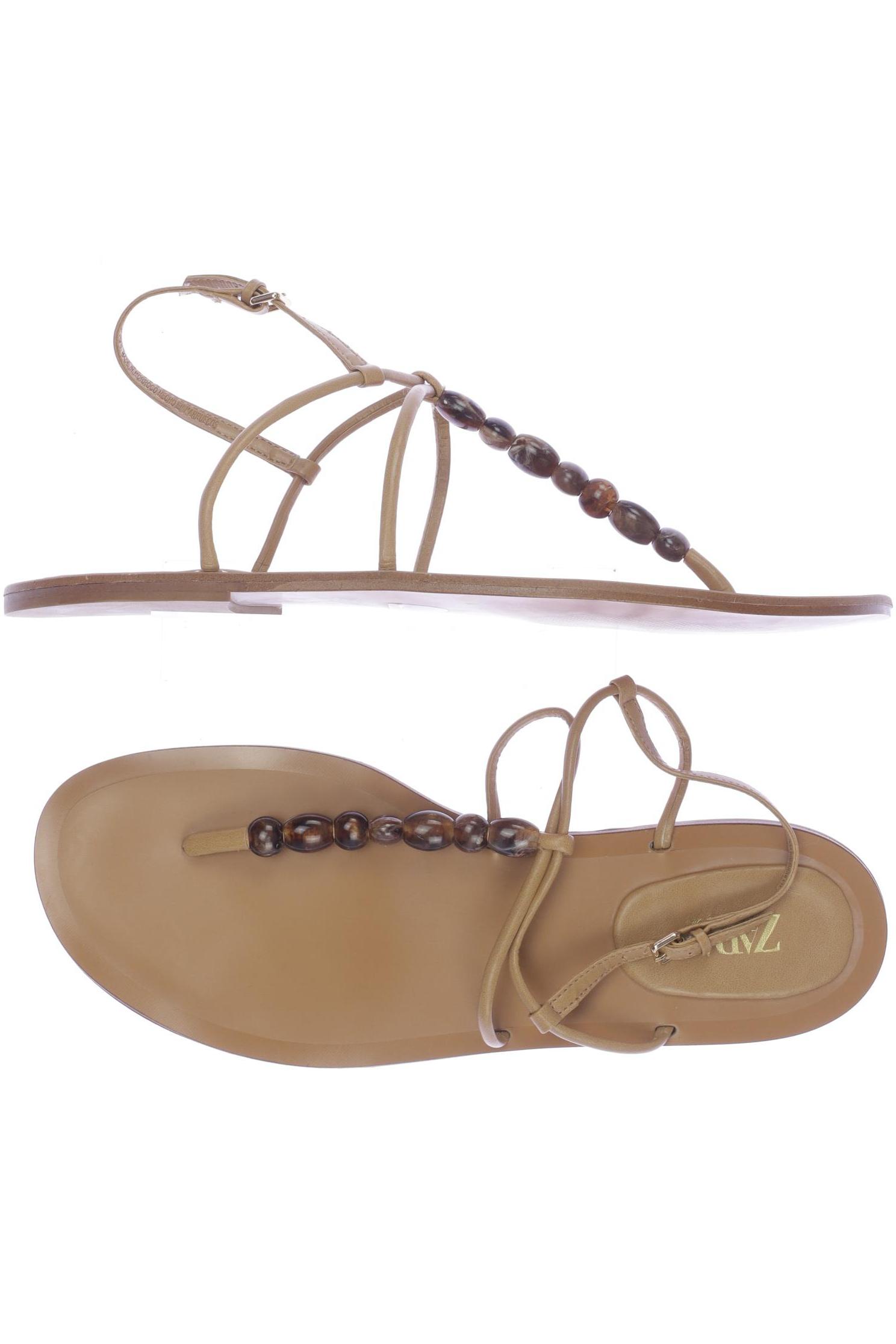 

Zara Damen Sandale, beige, Gr. 41