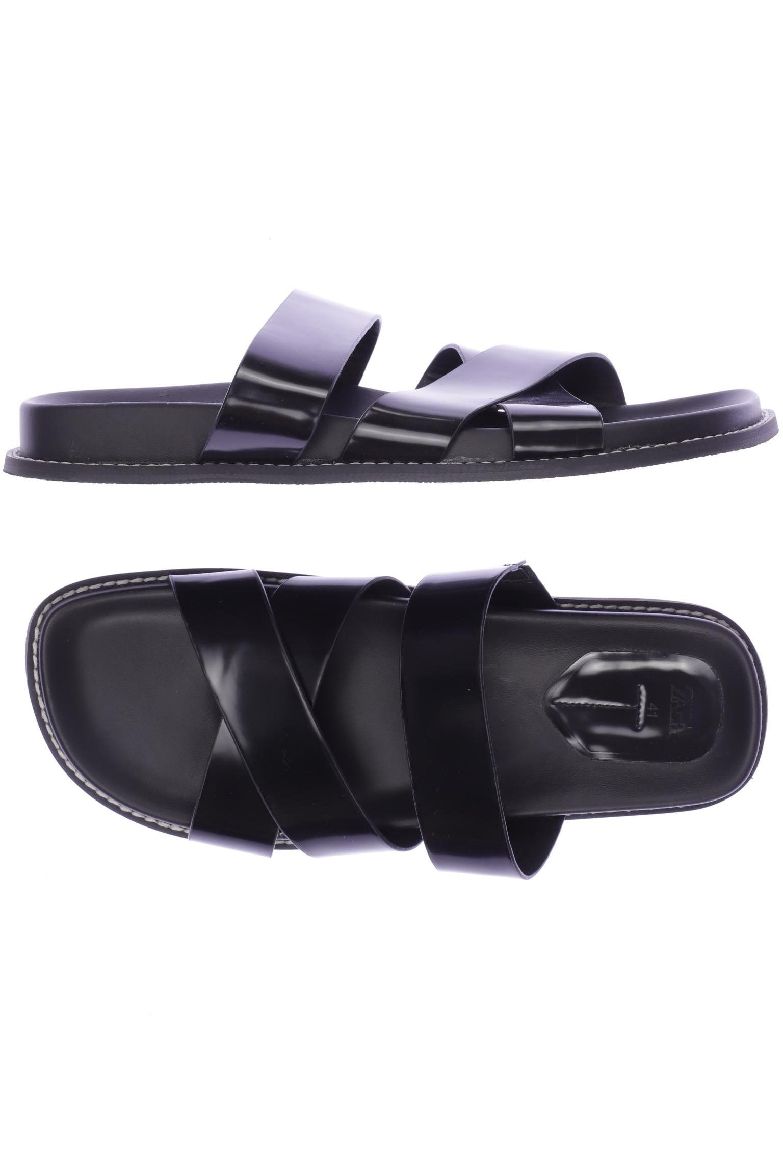 

Zara Damen Sandale, schwarz, Gr. 41