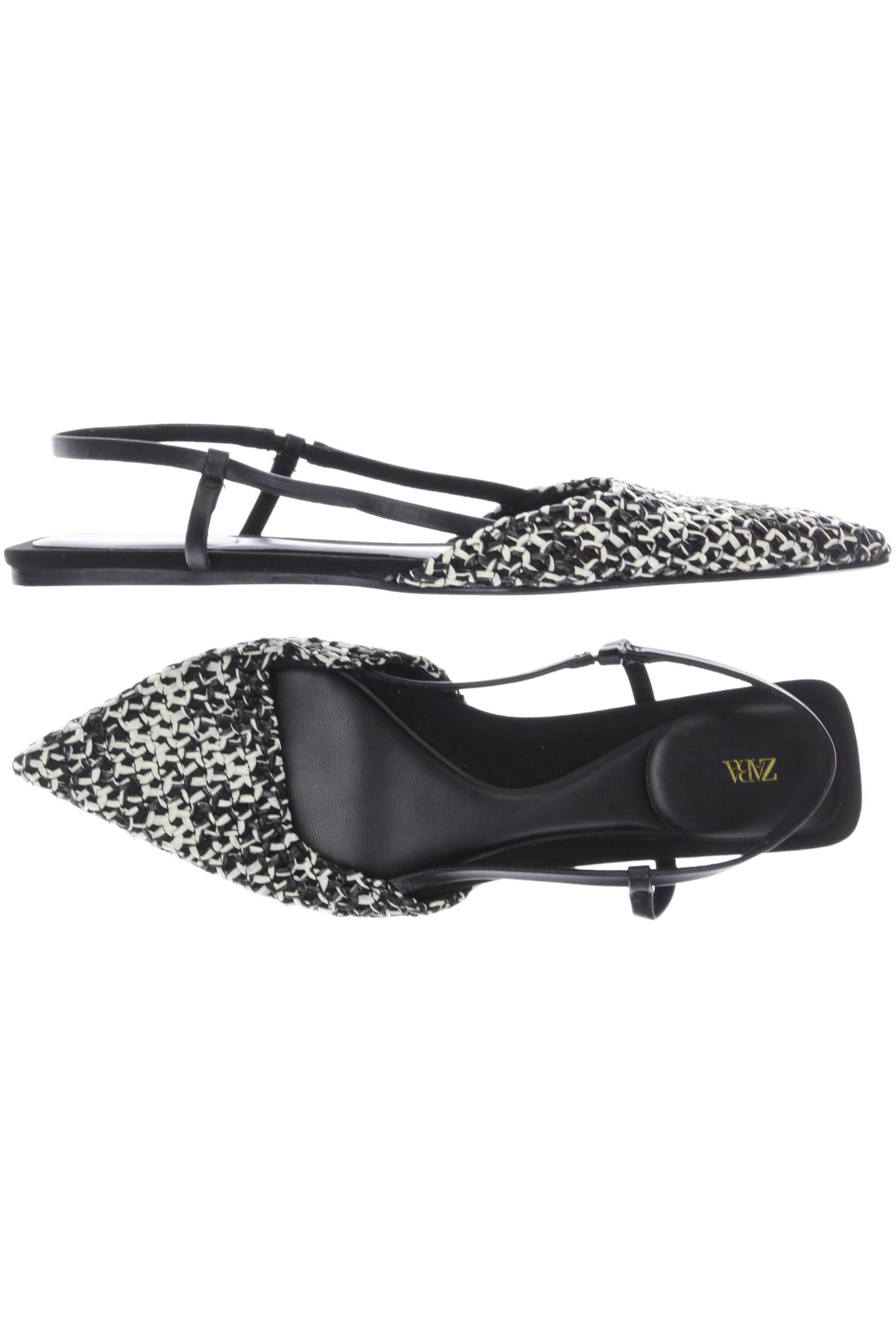 

Zara Damen Sandale, schwarz, Gr. 39