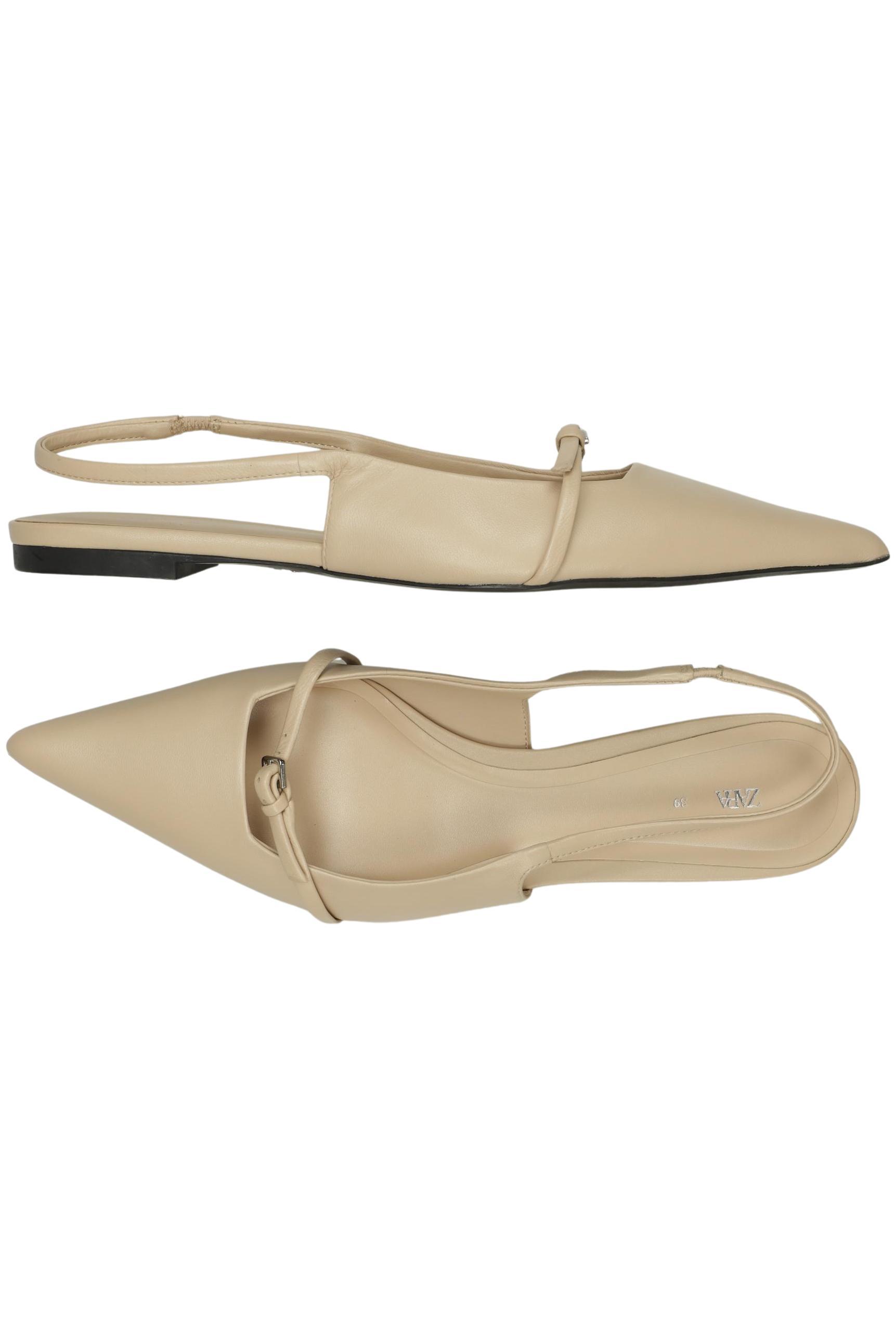 

Zara Damen Sandale, beige, Gr. 39