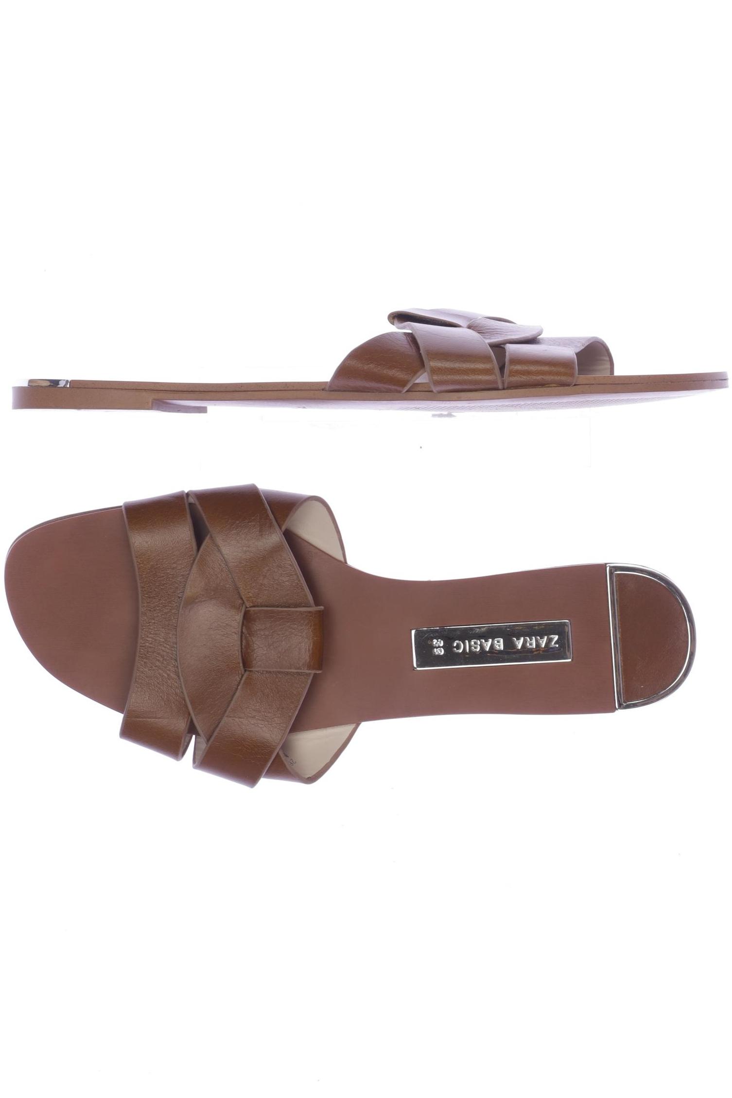 

Zara Damen Sandale, braun, Gr. 39