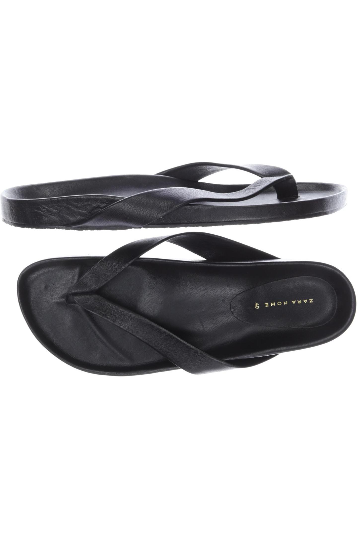 

Zara Damen Sandale, schwarz, Gr. 40