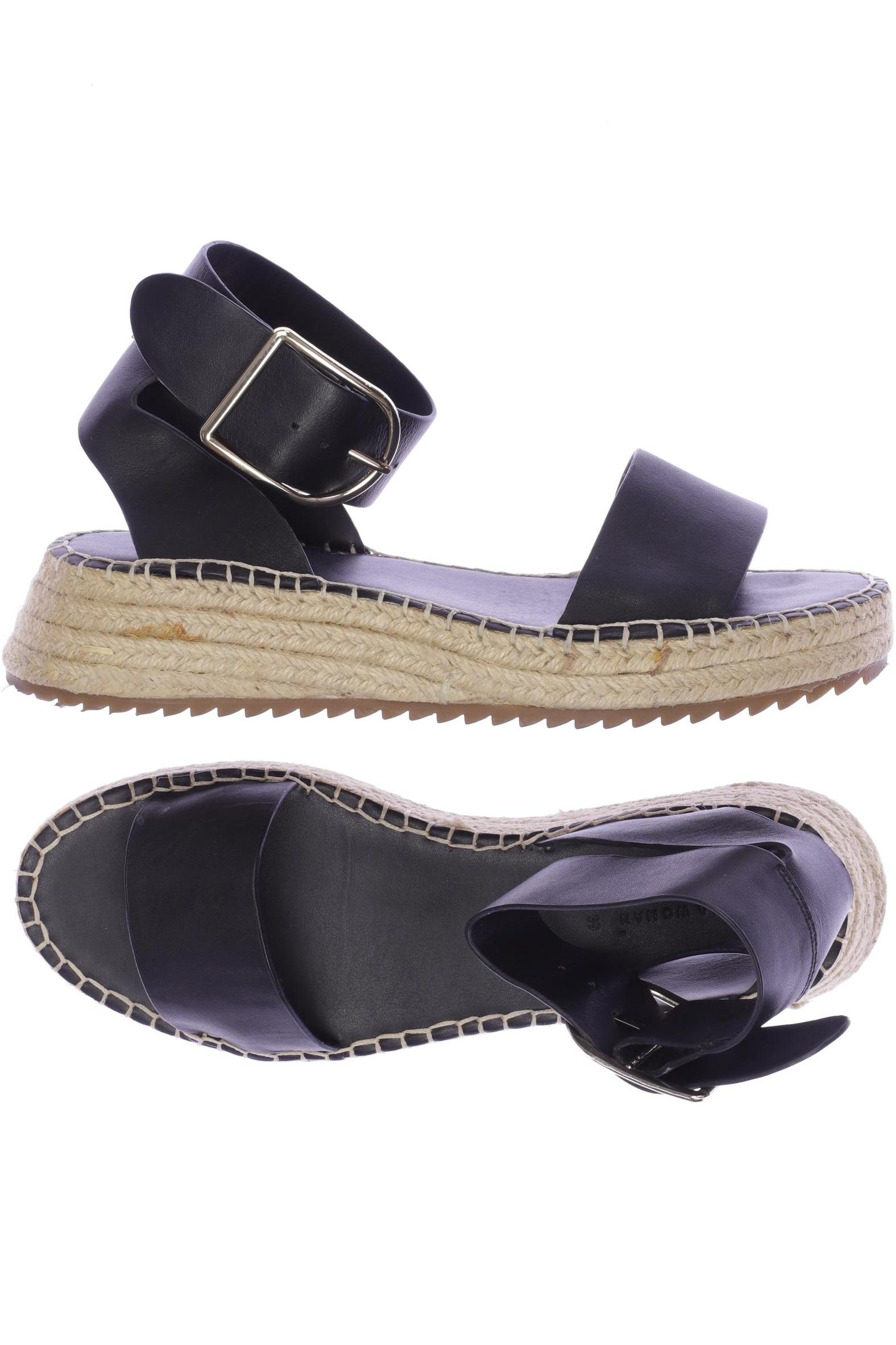 

Zara Damen Sandale, schwarz, Gr. 39