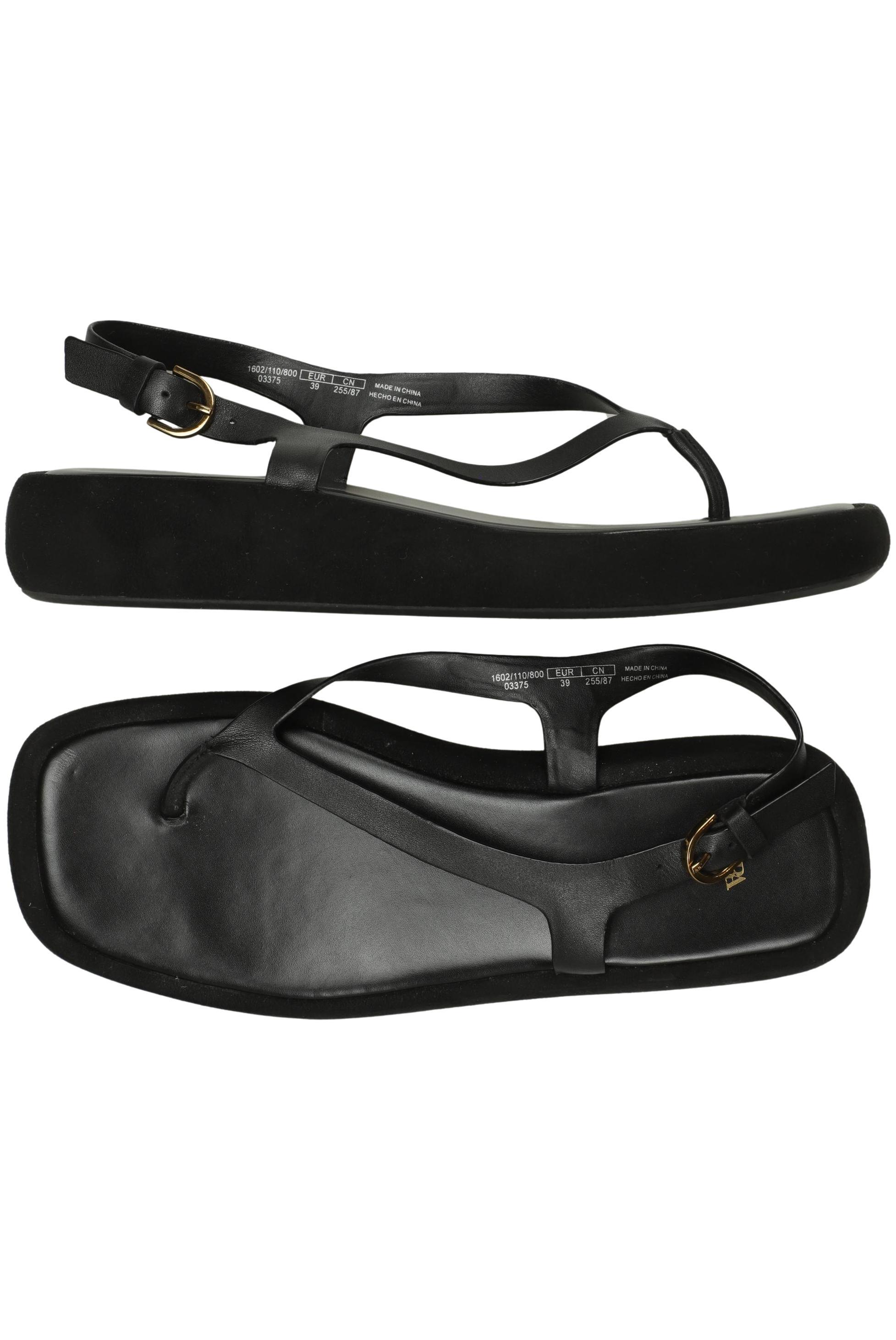 

Zara Damen Sandale, schwarz, Gr. 39