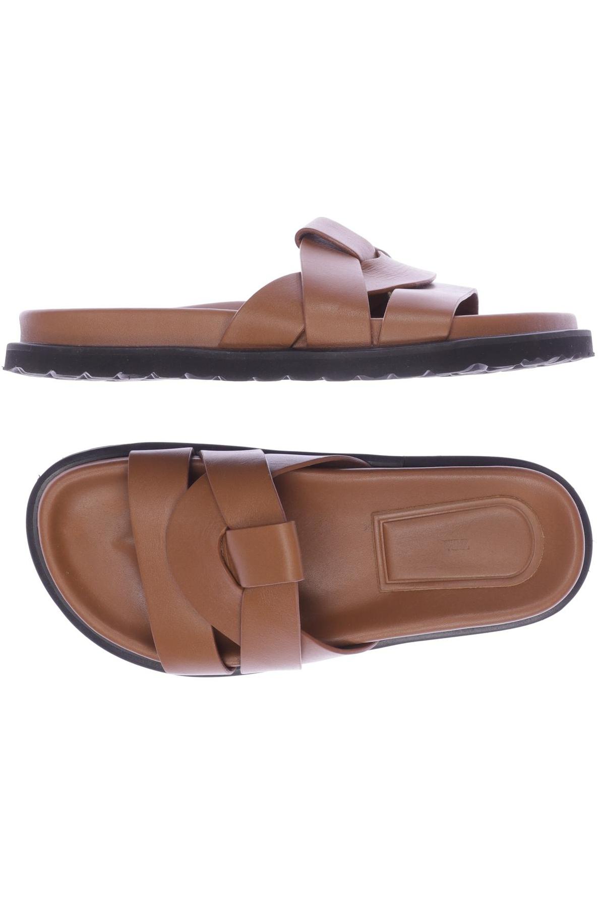 

Zara Damen Sandale, braun, Gr. 37