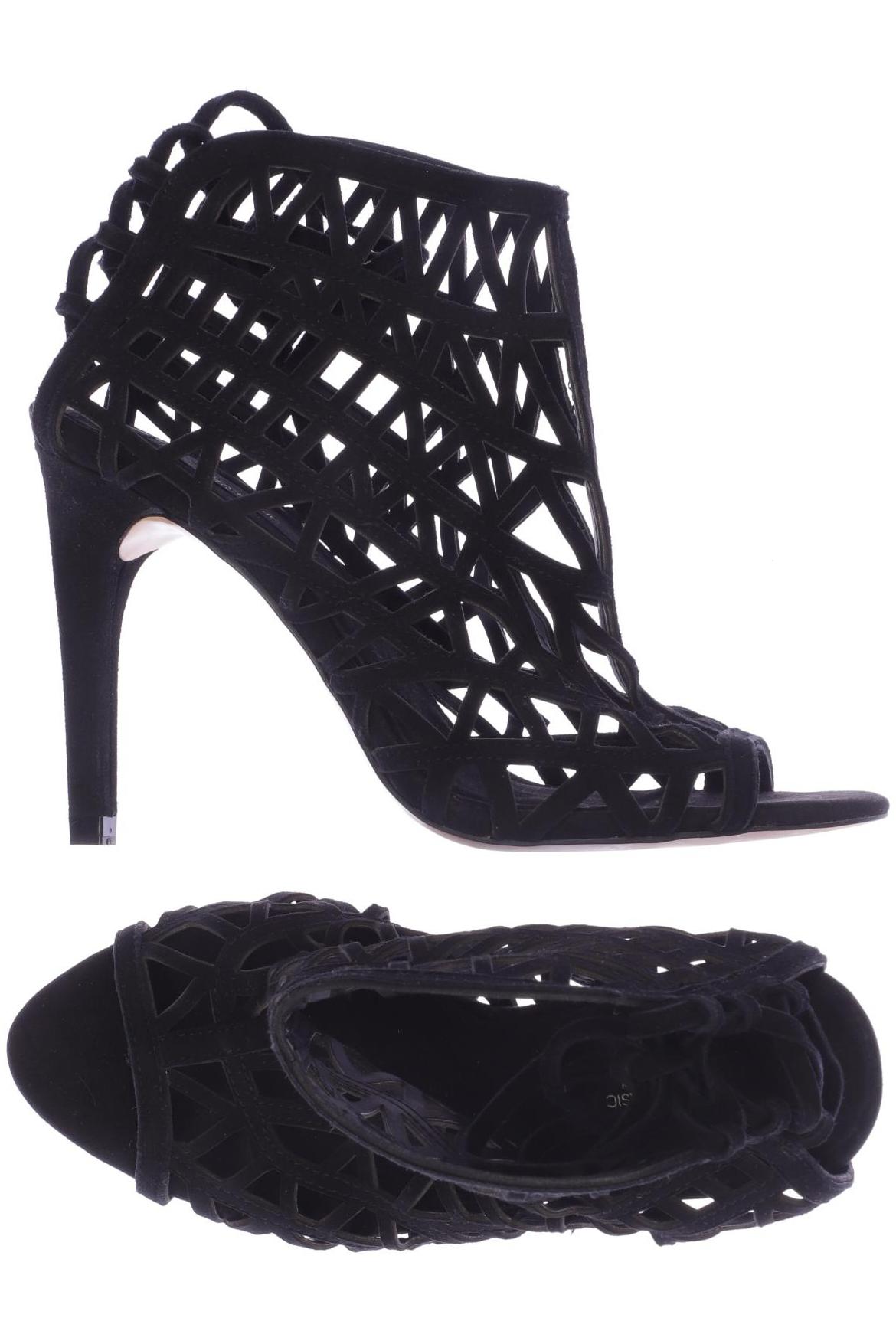 

ZARA Damen Sandale, schwarz
