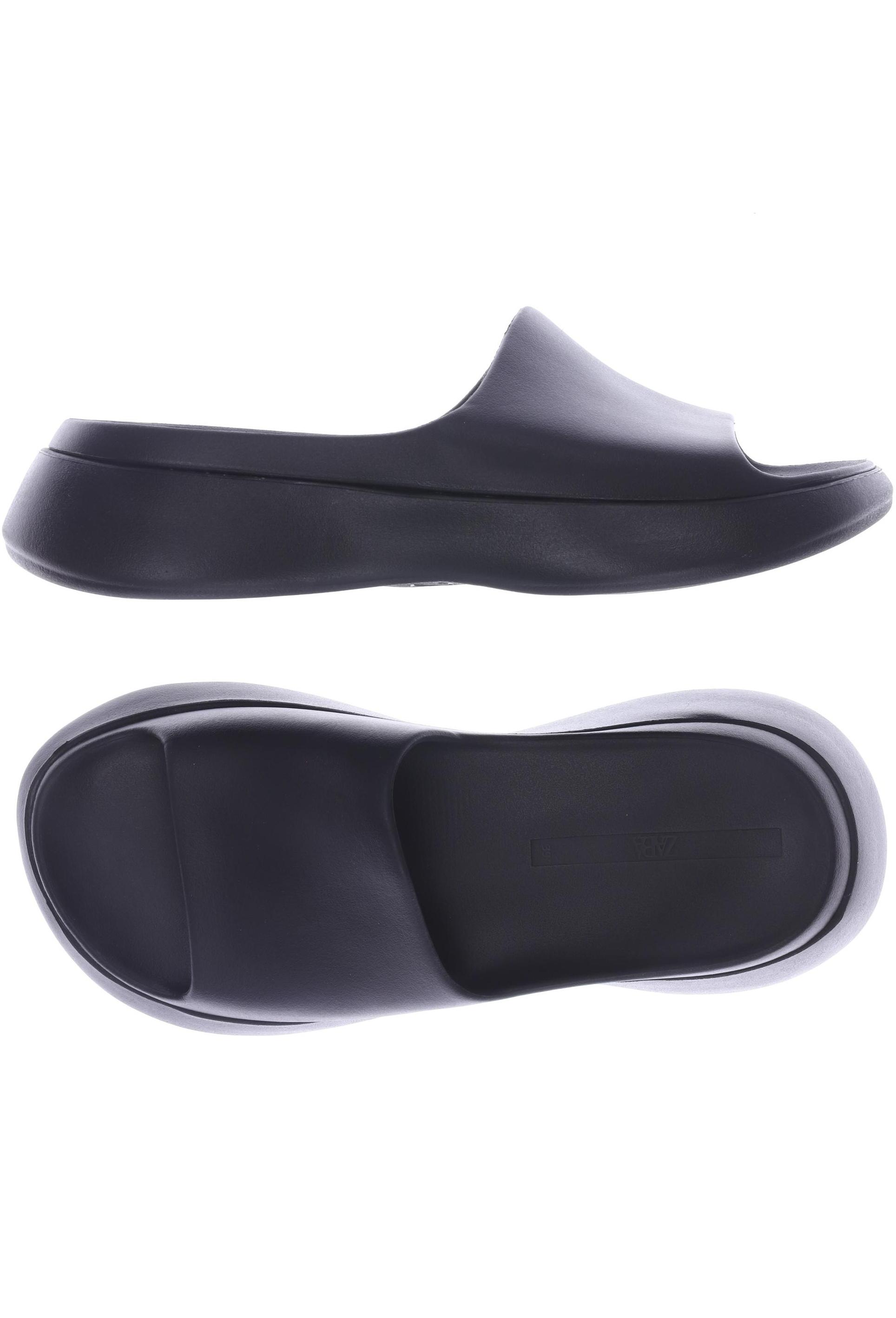 

ZARA Damen Sandale, schwarz