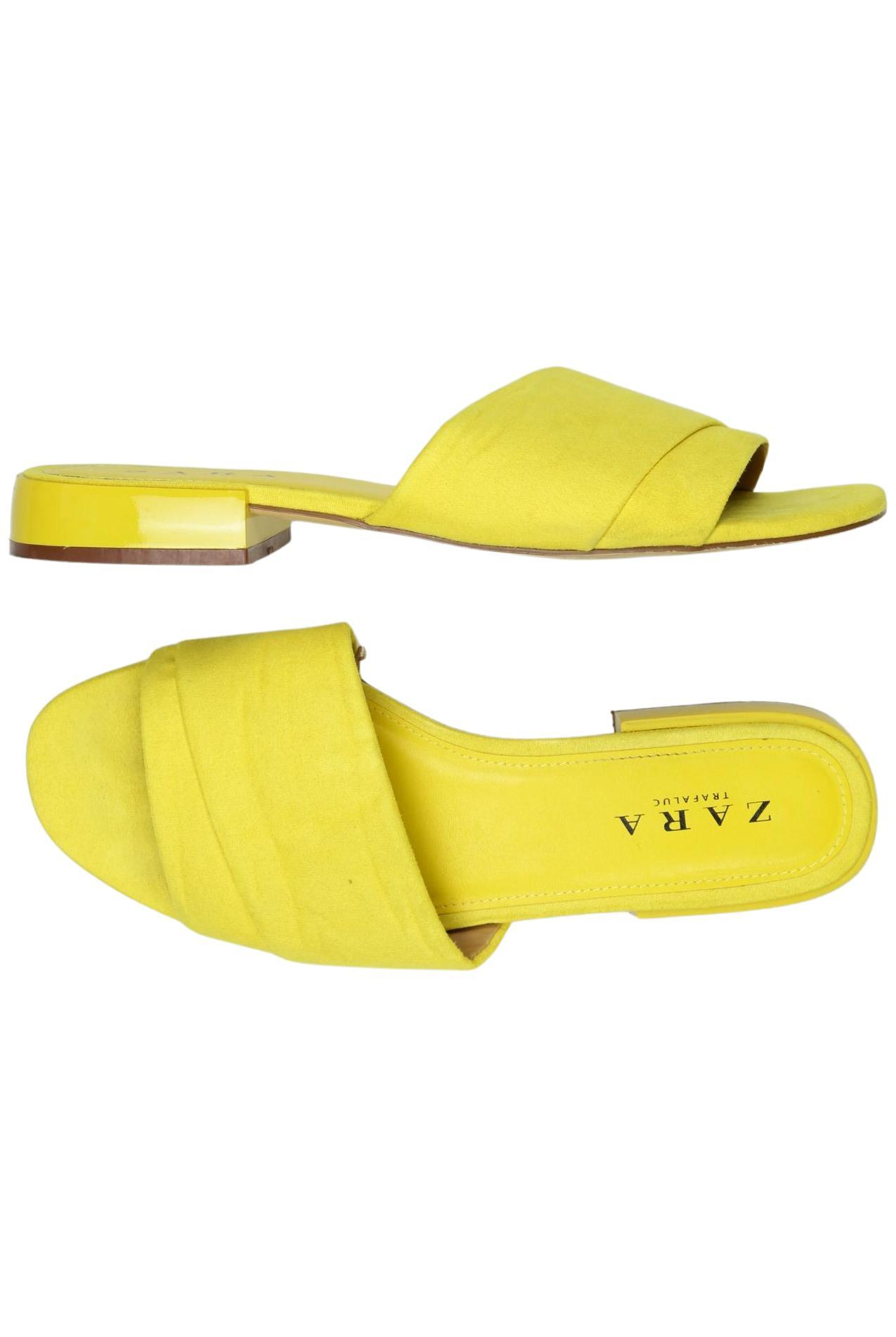 

Zara Damen Sandale, gelb, Gr. 39