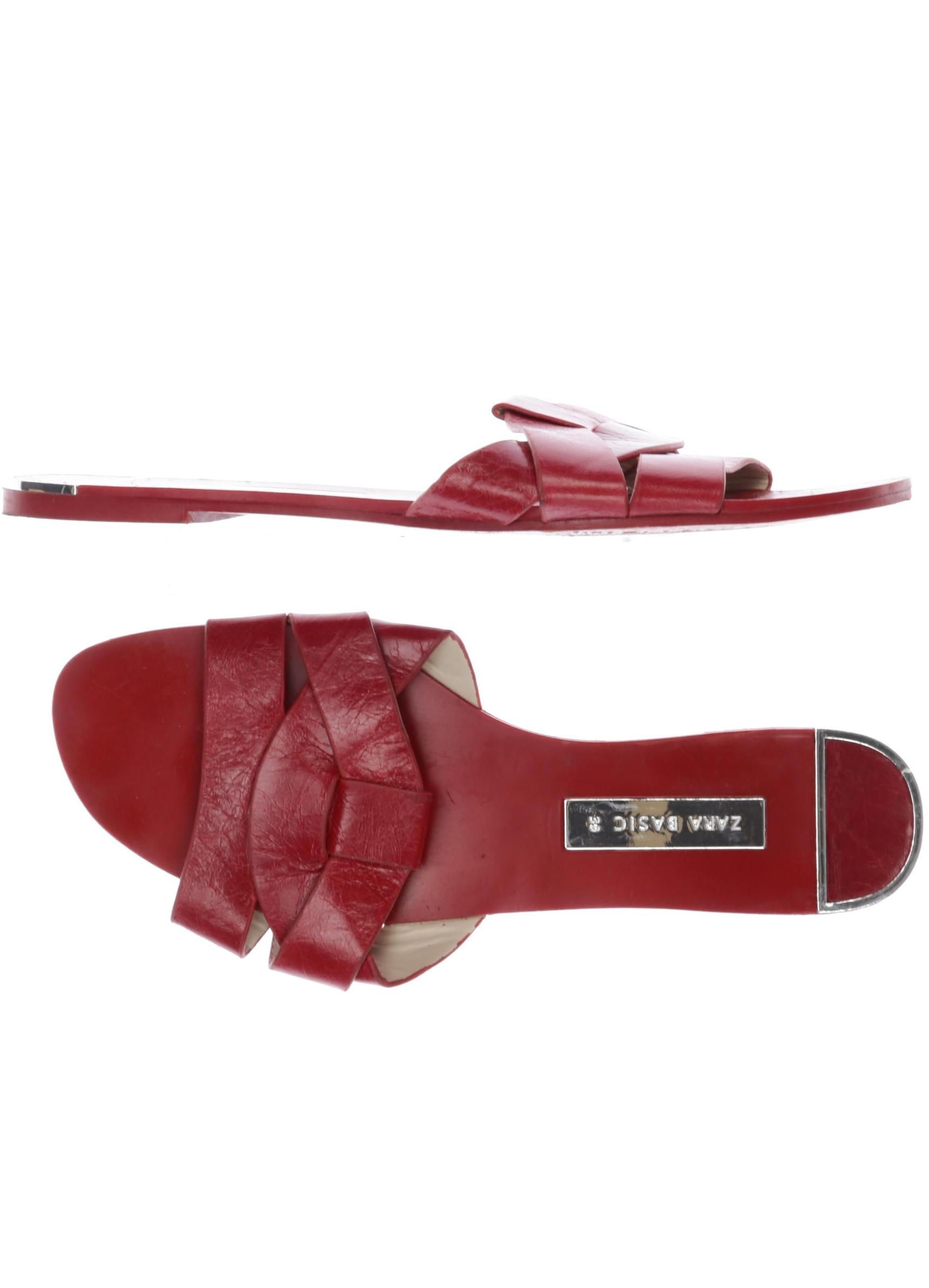 

Zara Damen Sandale, rot, Gr. 39