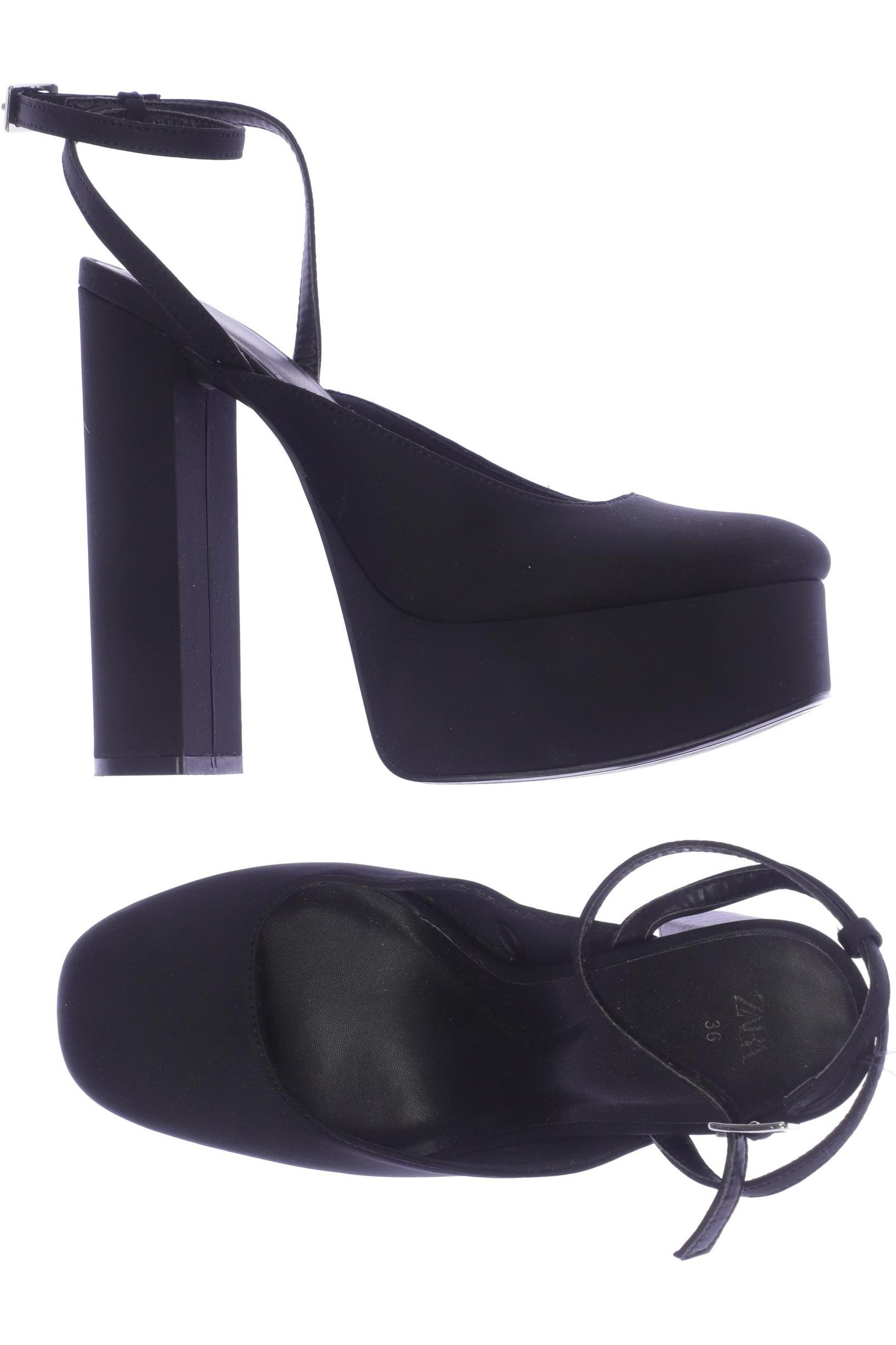 

Zara Damen Sandale, schwarz, Gr. 36