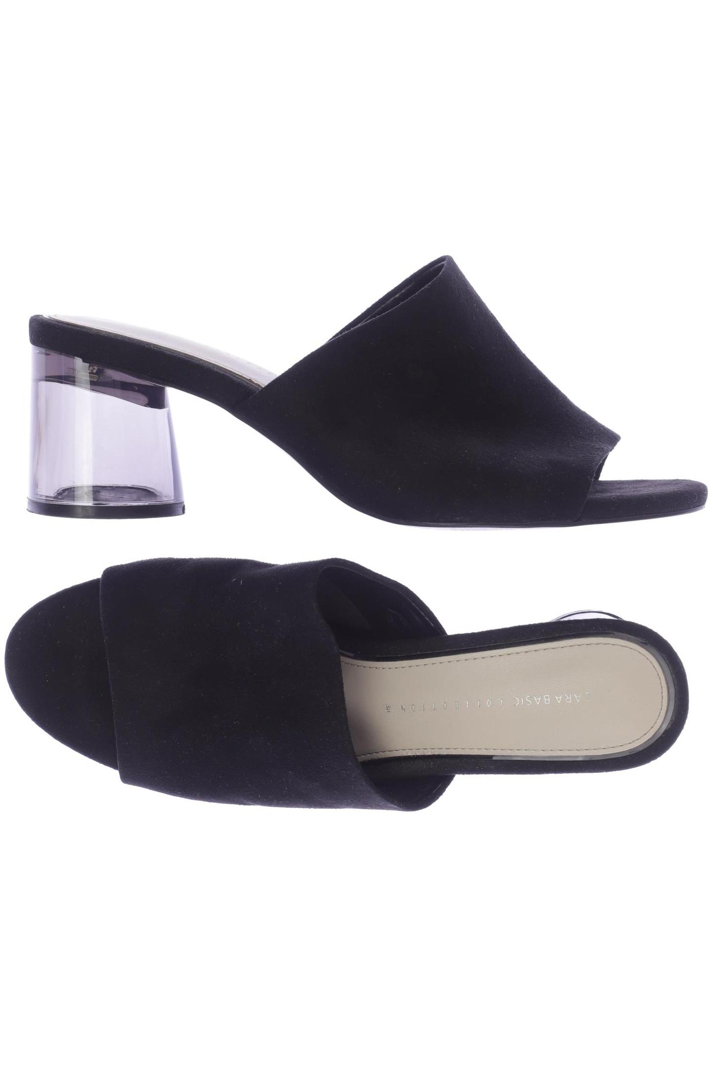 

ZARA Damen Sandale, schwarz