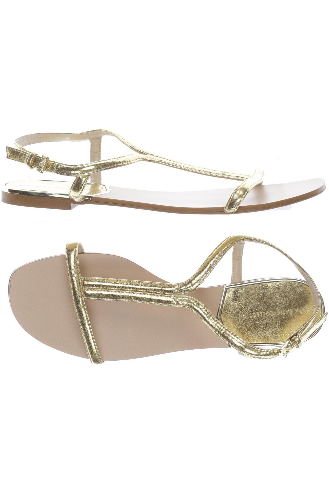 

Zara Damen Sandale, gold, Gr. 39
