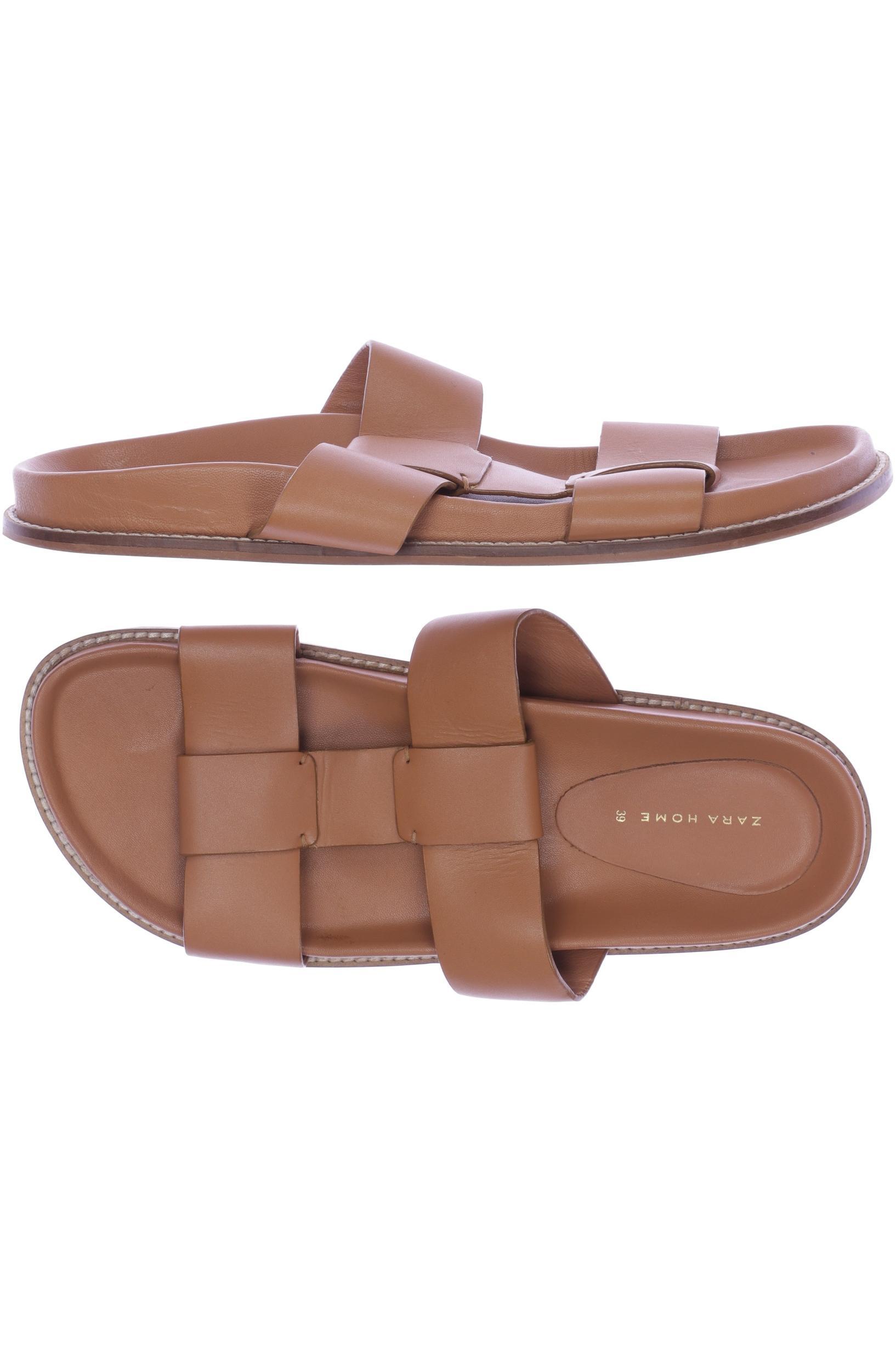 

Zara Damen Sandale, braun, Gr. 39