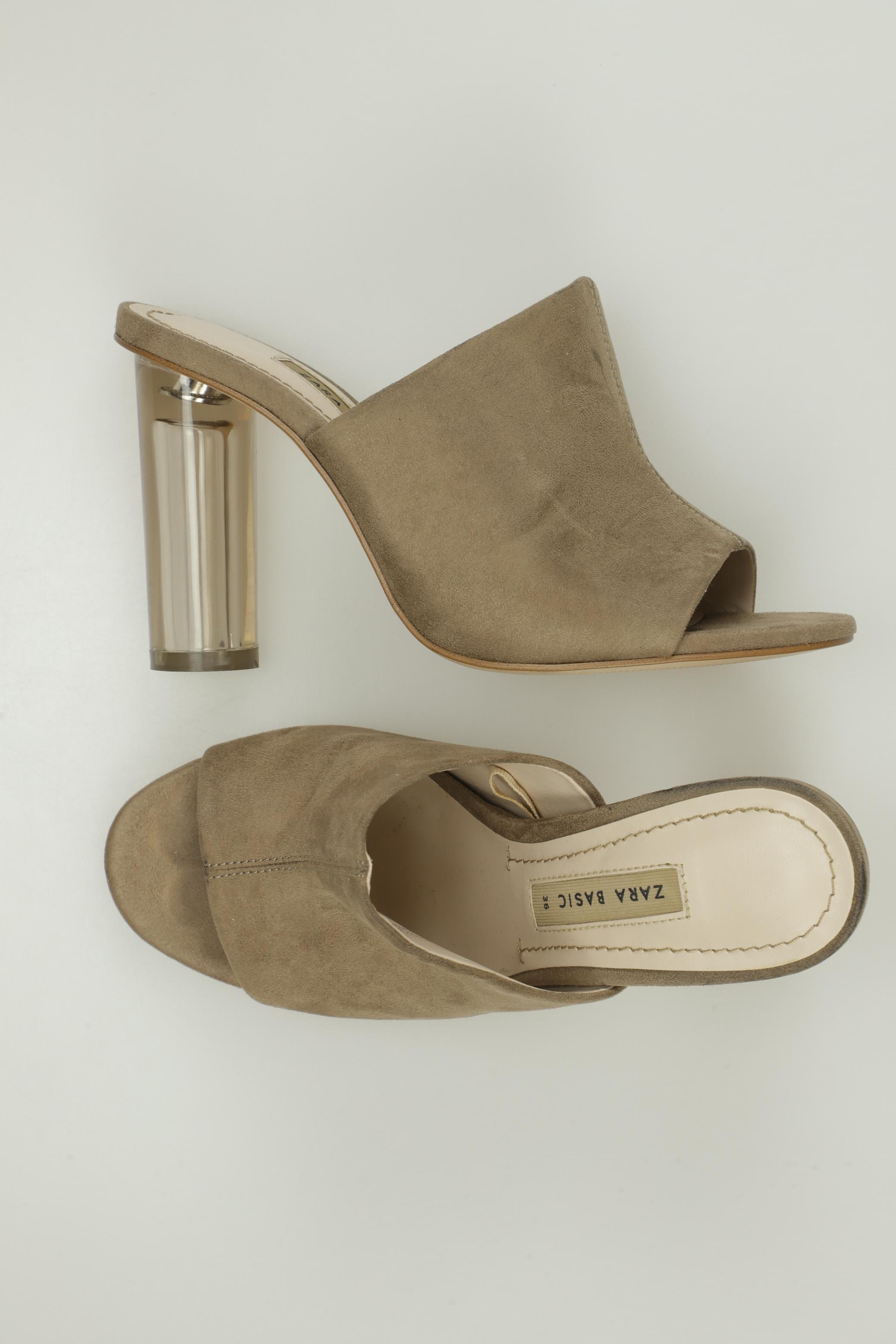

ZARA Damen Sandale, braun