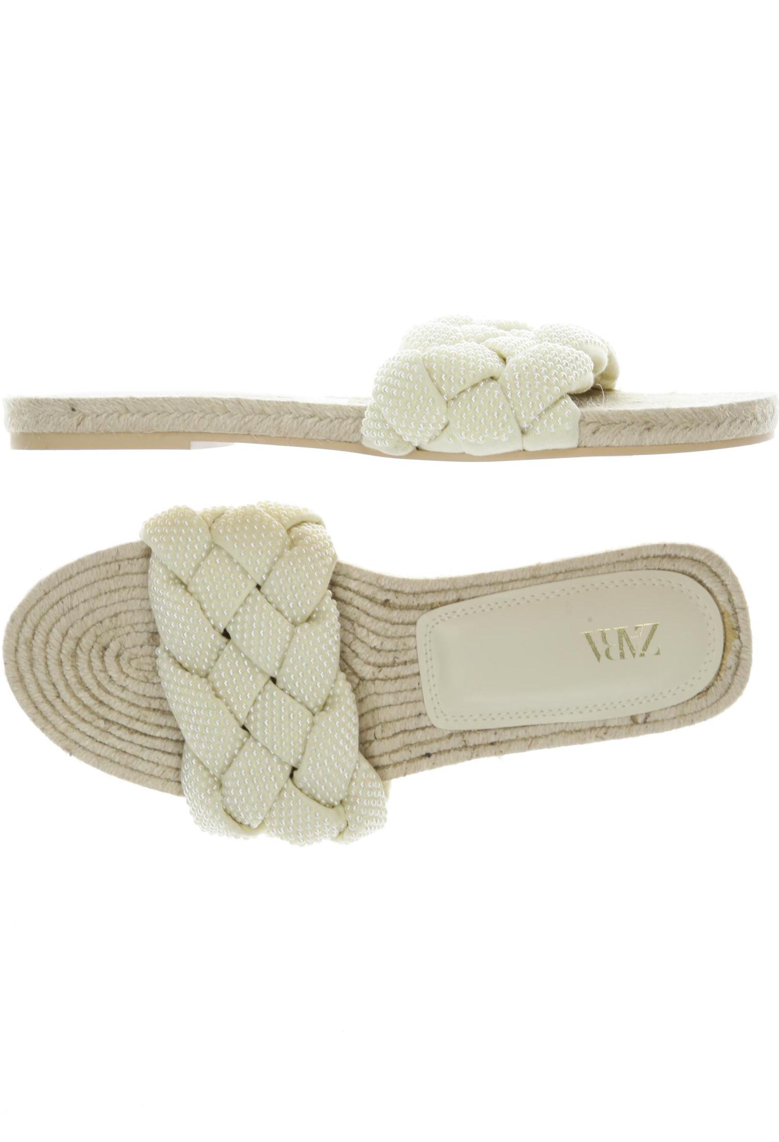 

Zara Damen Sandale, beige, Gr. 39