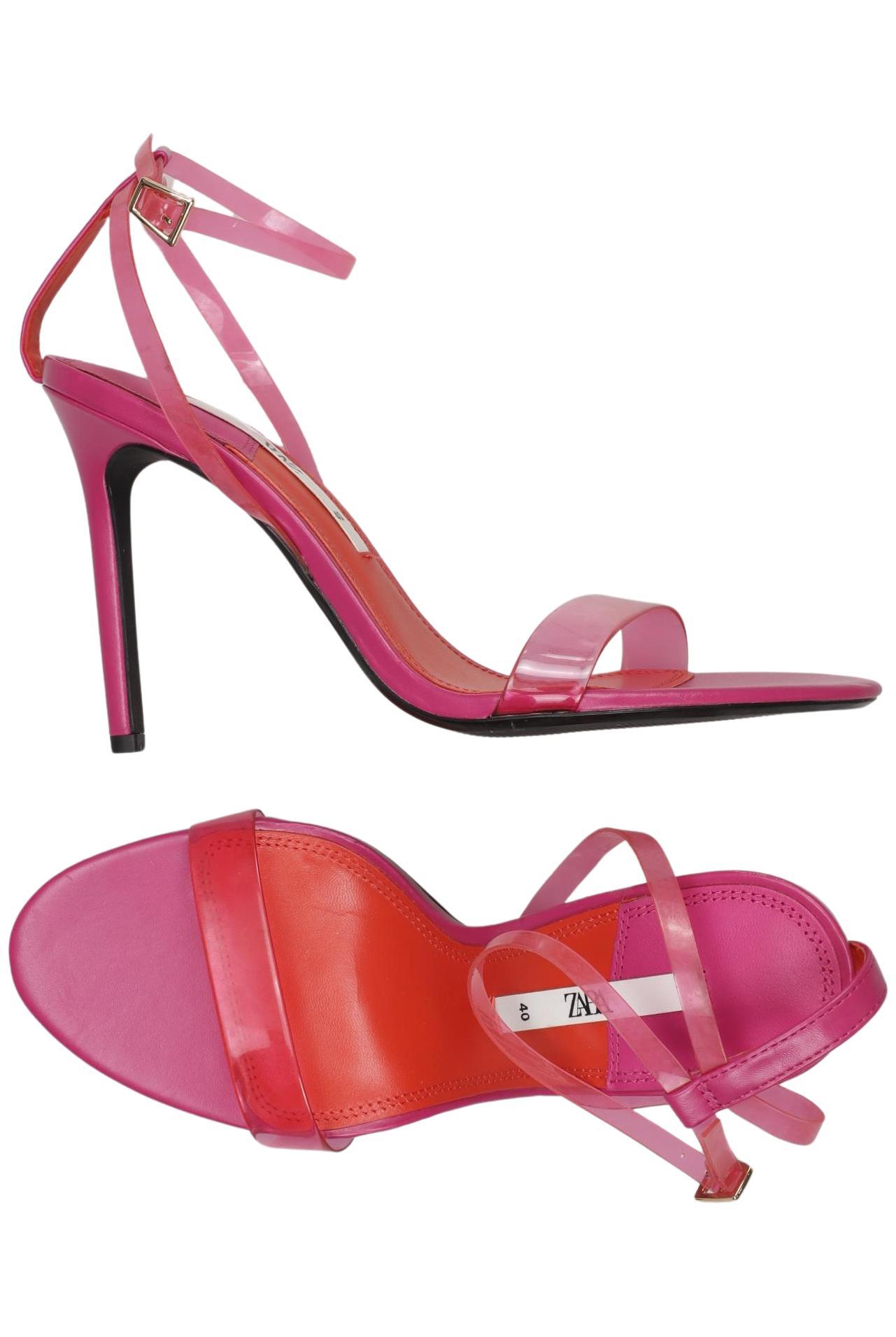 

Zara Damen Sandale, pink, Gr. 40