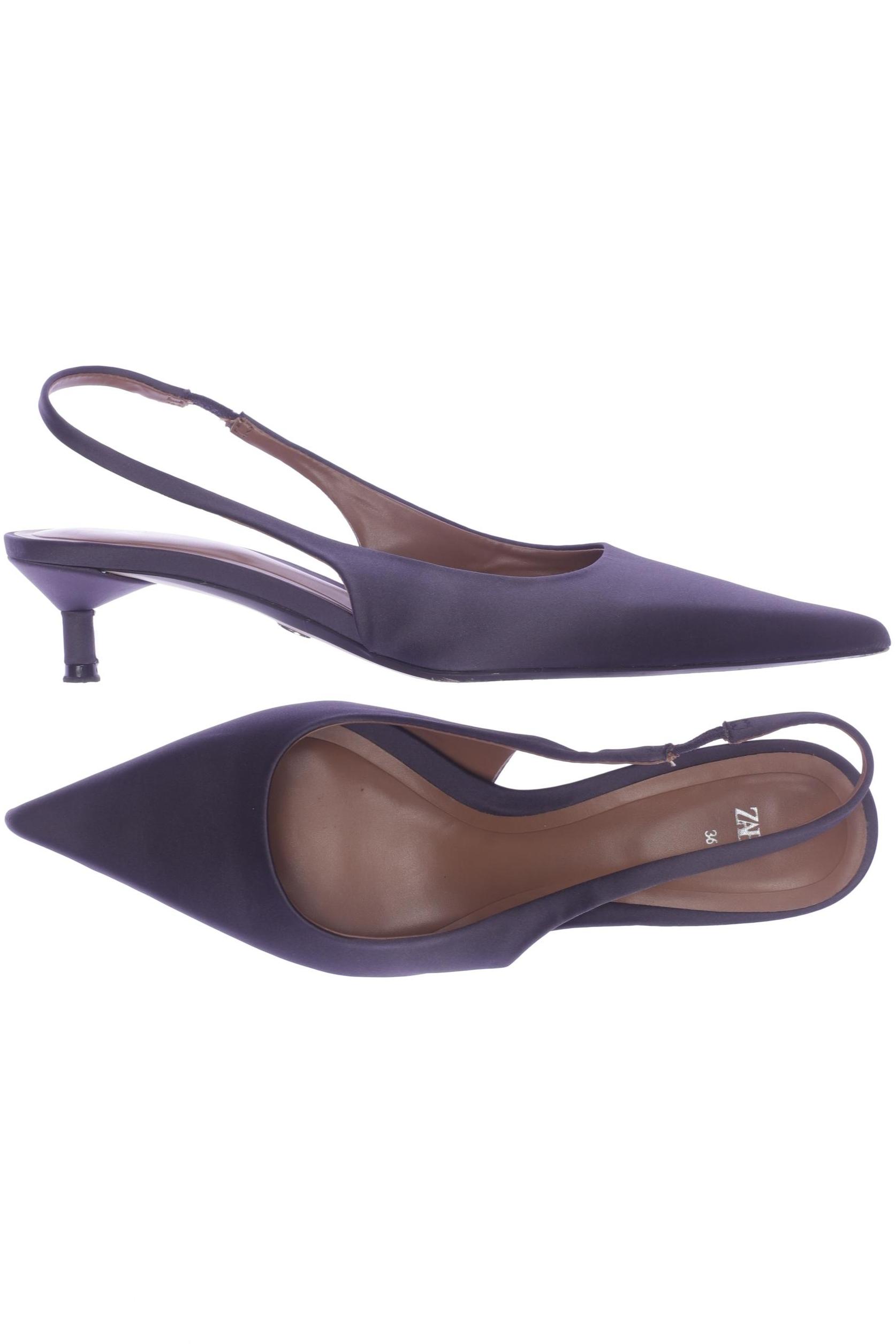 

Zara Damen Sandale, flieder, Gr. 36