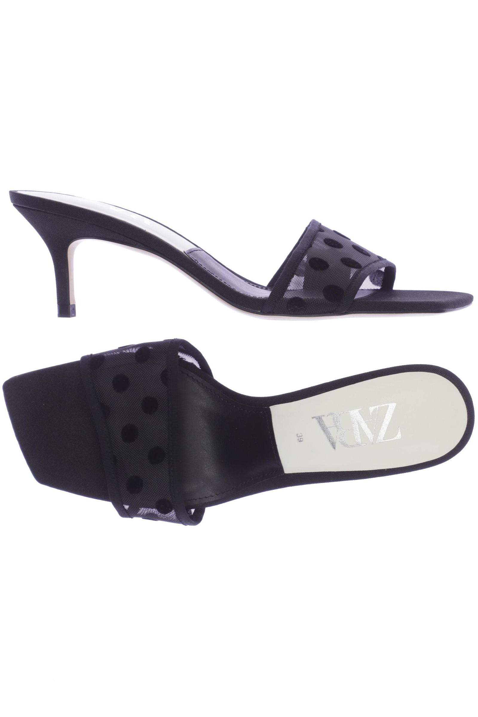 

Zara Damen Sandale, schwarz, Gr. 39