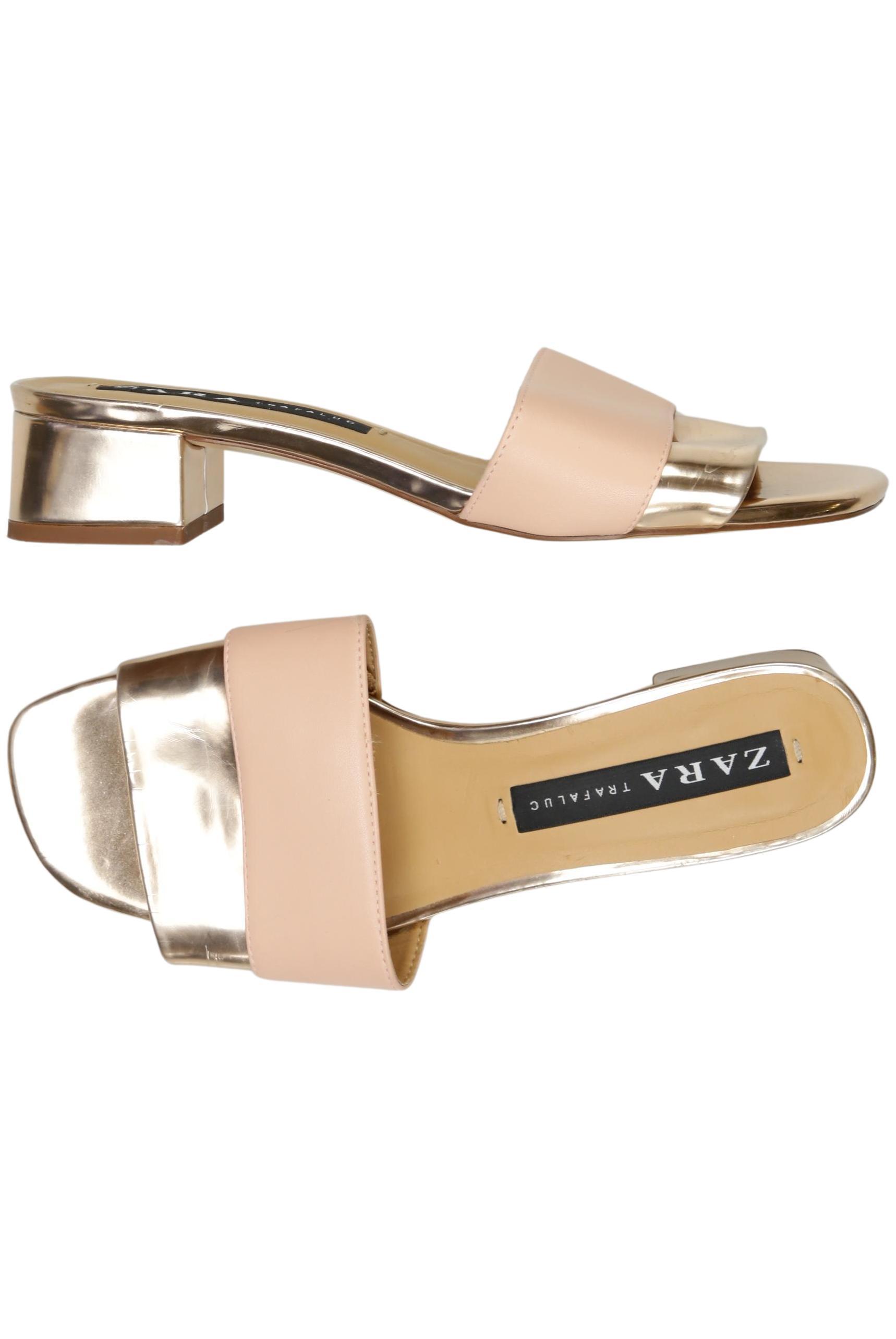 

Zara Damen Sandale, gold, Gr. 37