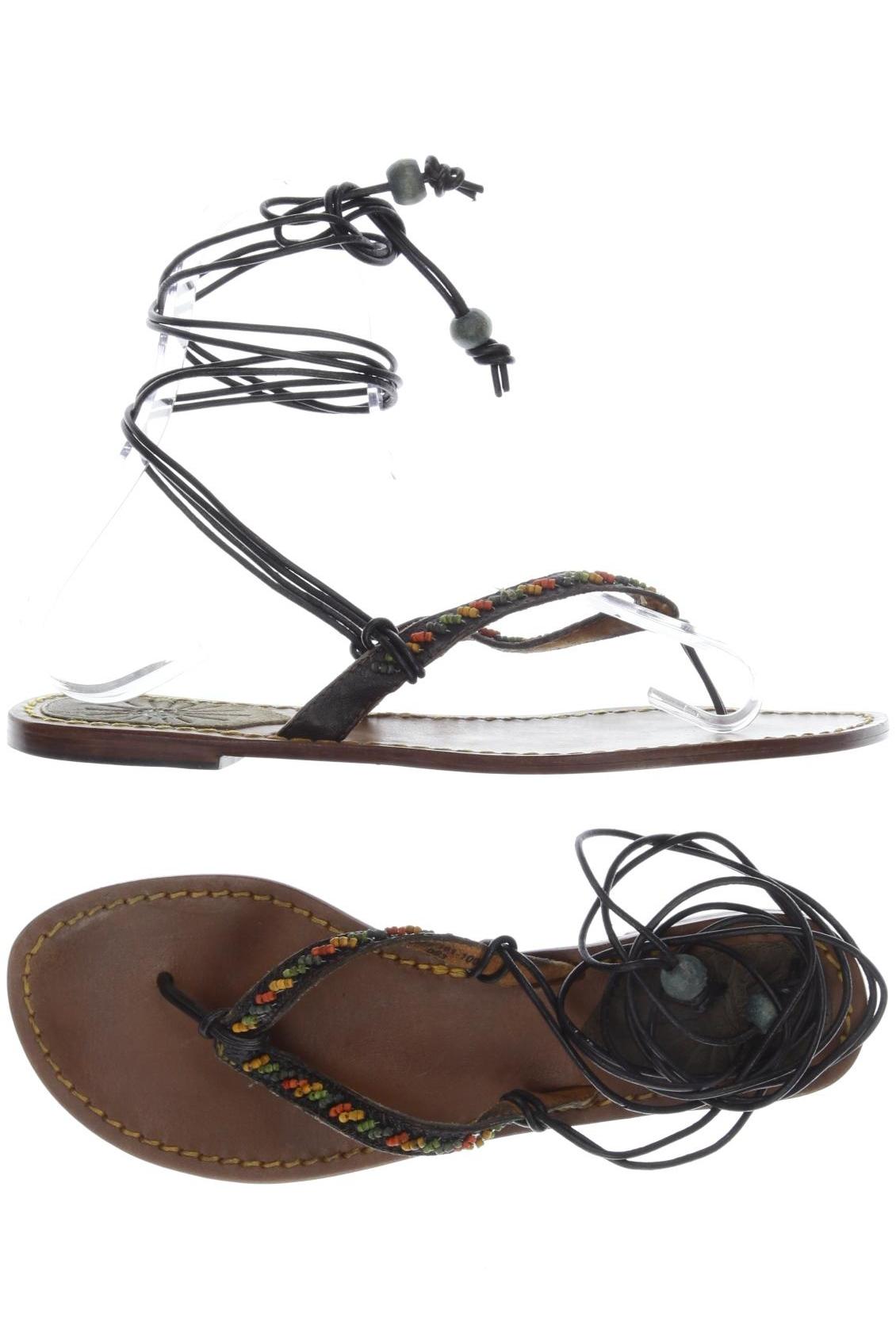 

Zara Damen Sandale, braun, Gr. 40