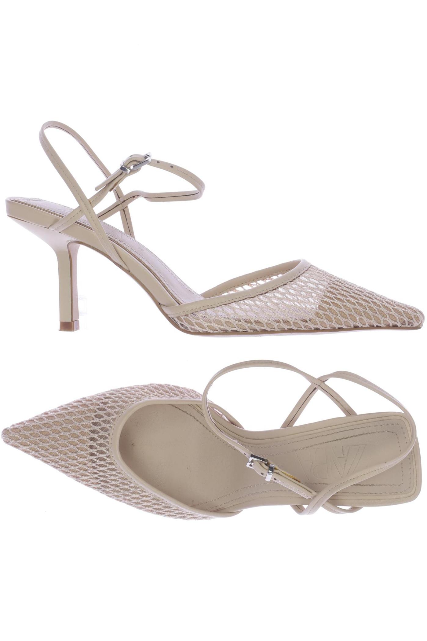 

Zara Damen Sandale, beige, Gr. 36