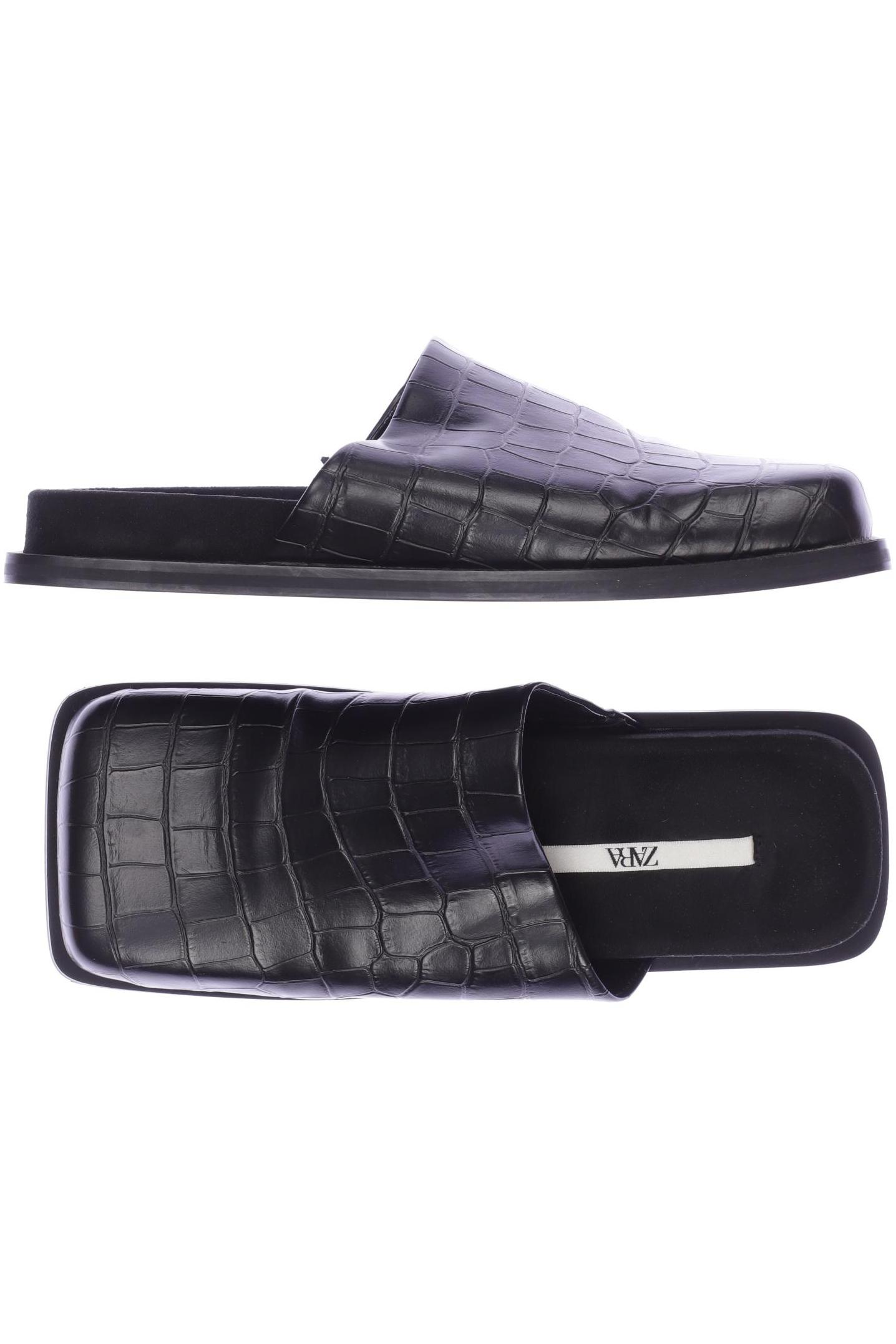 

Zara Damen Sandale, schwarz, Gr. 39