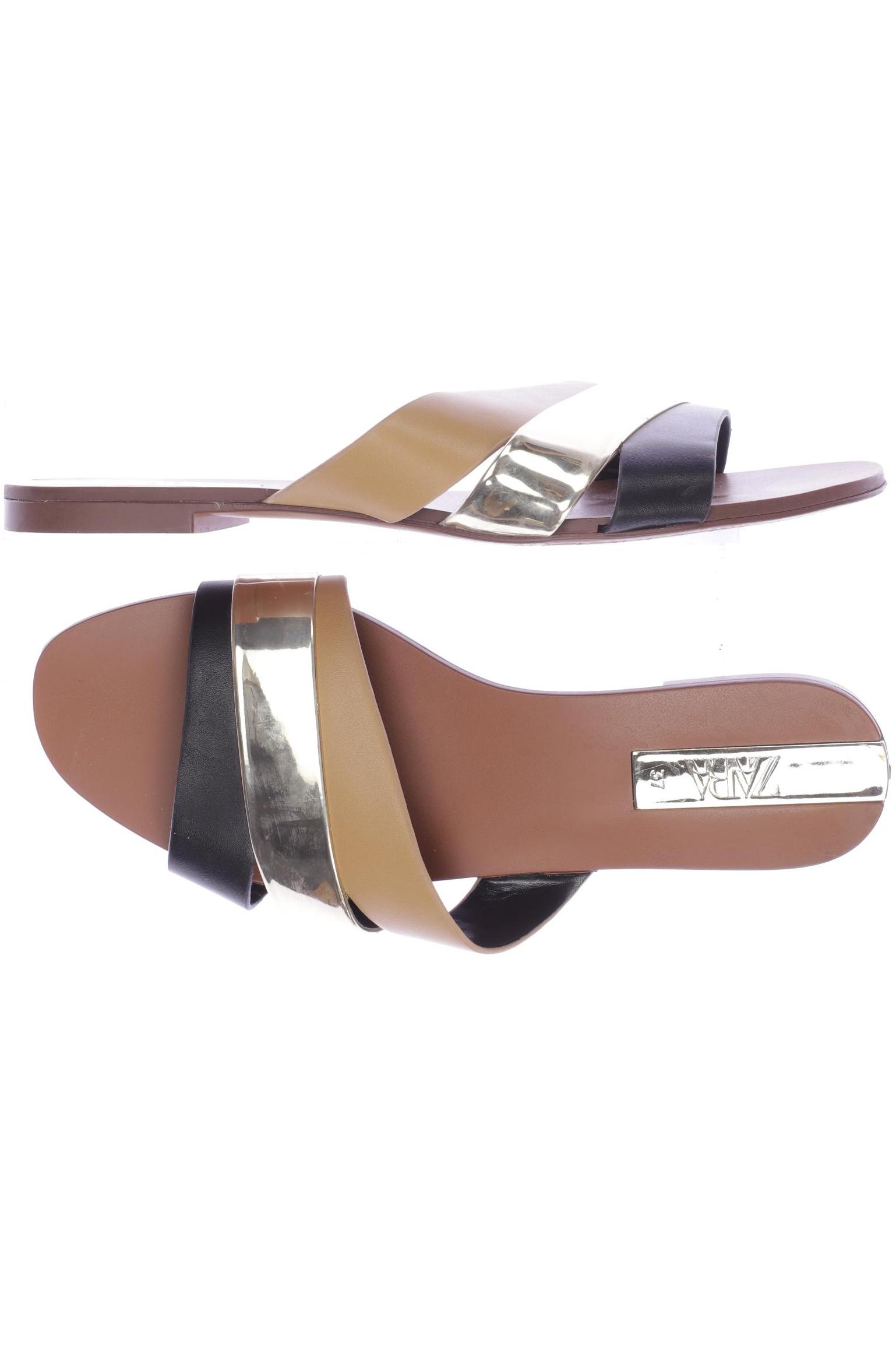 

Zara Damen Sandale, gold, Gr. 37