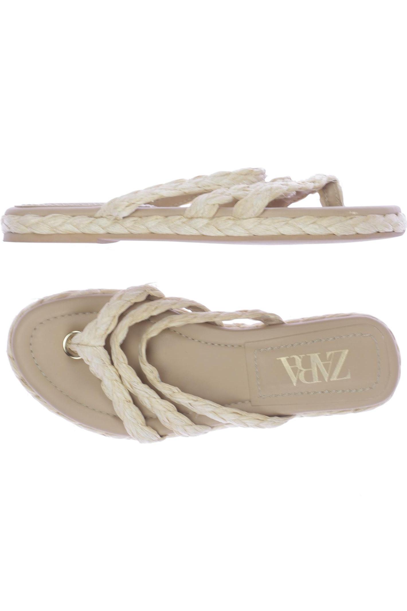 

Zara Damen Sandale, beige, Gr. 37