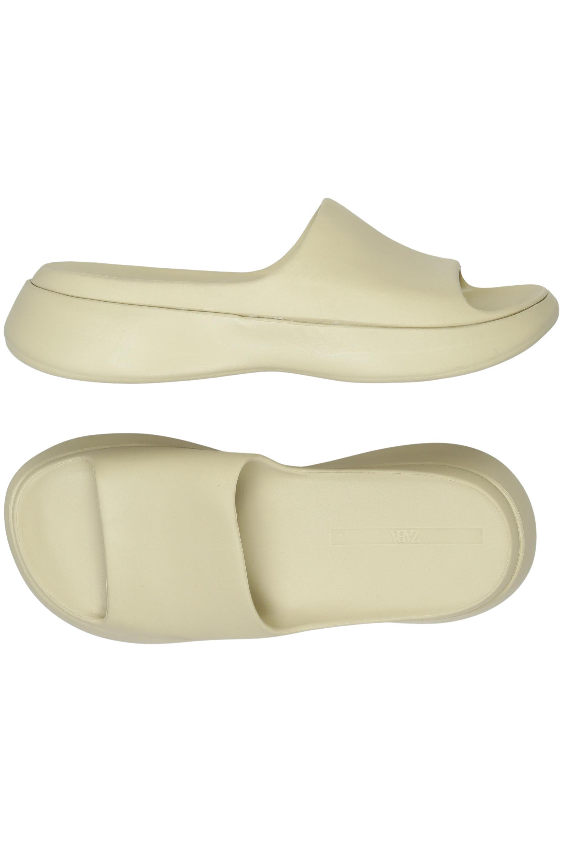 

Zara Damen Sandale, cremeweiß, Gr. 41