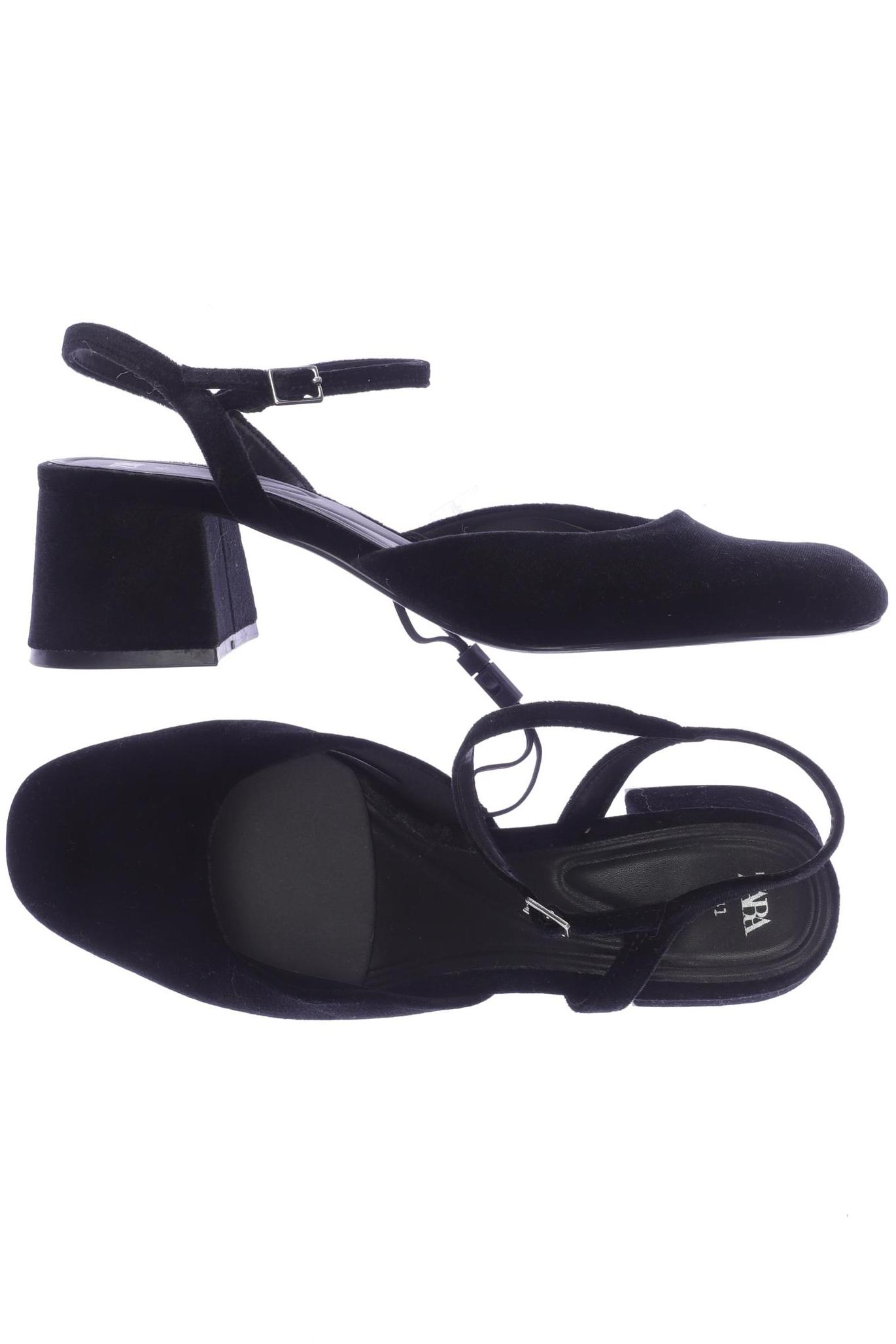 

Zara Damen Sandale, schwarz, Gr. 41
