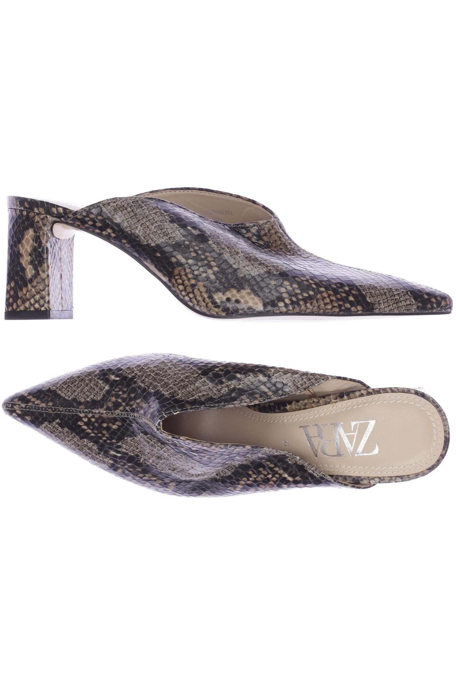 

Zara Damen Sandale, braun, Gr. 37