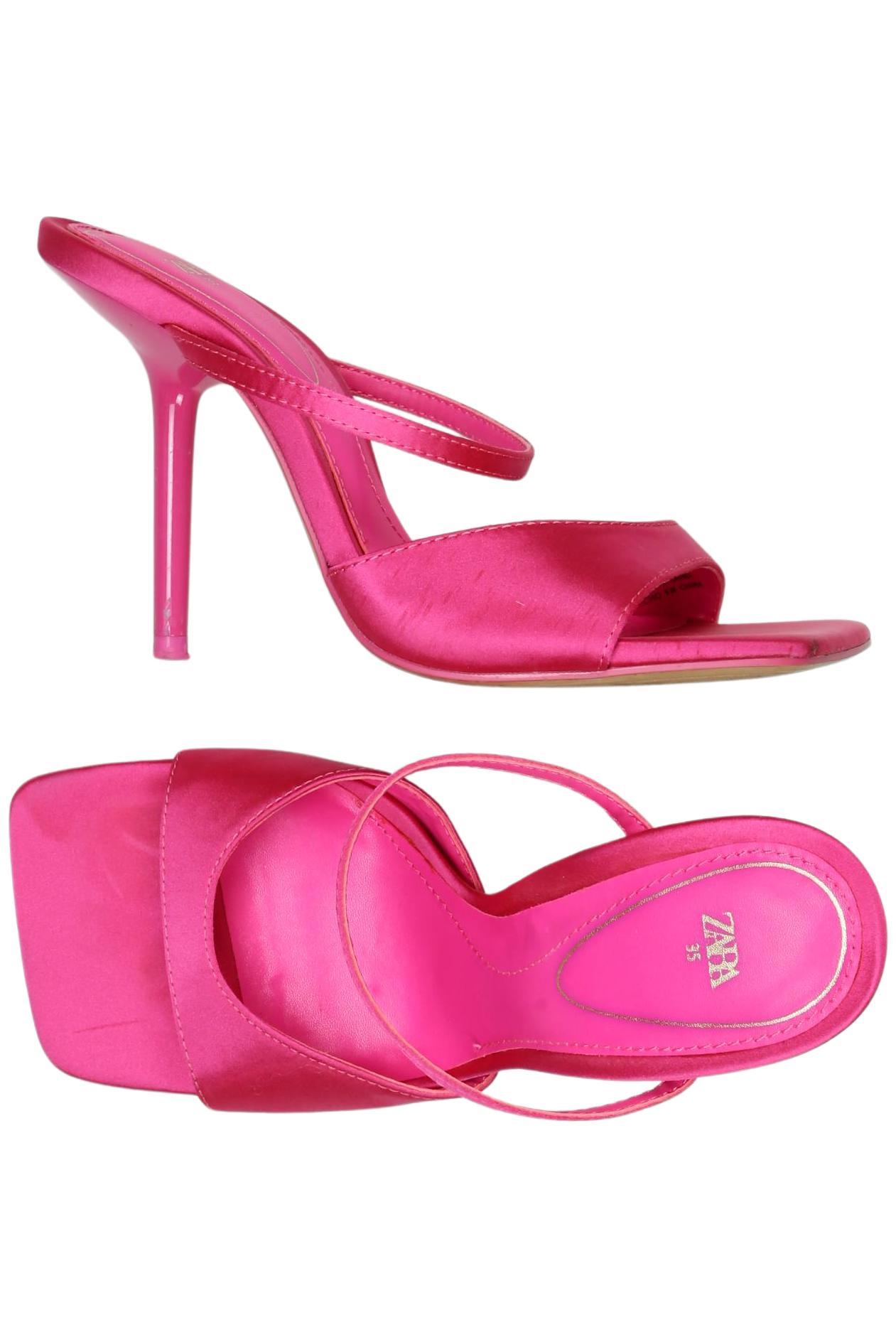 

Zara Damen Sandale, neon, Gr. 35